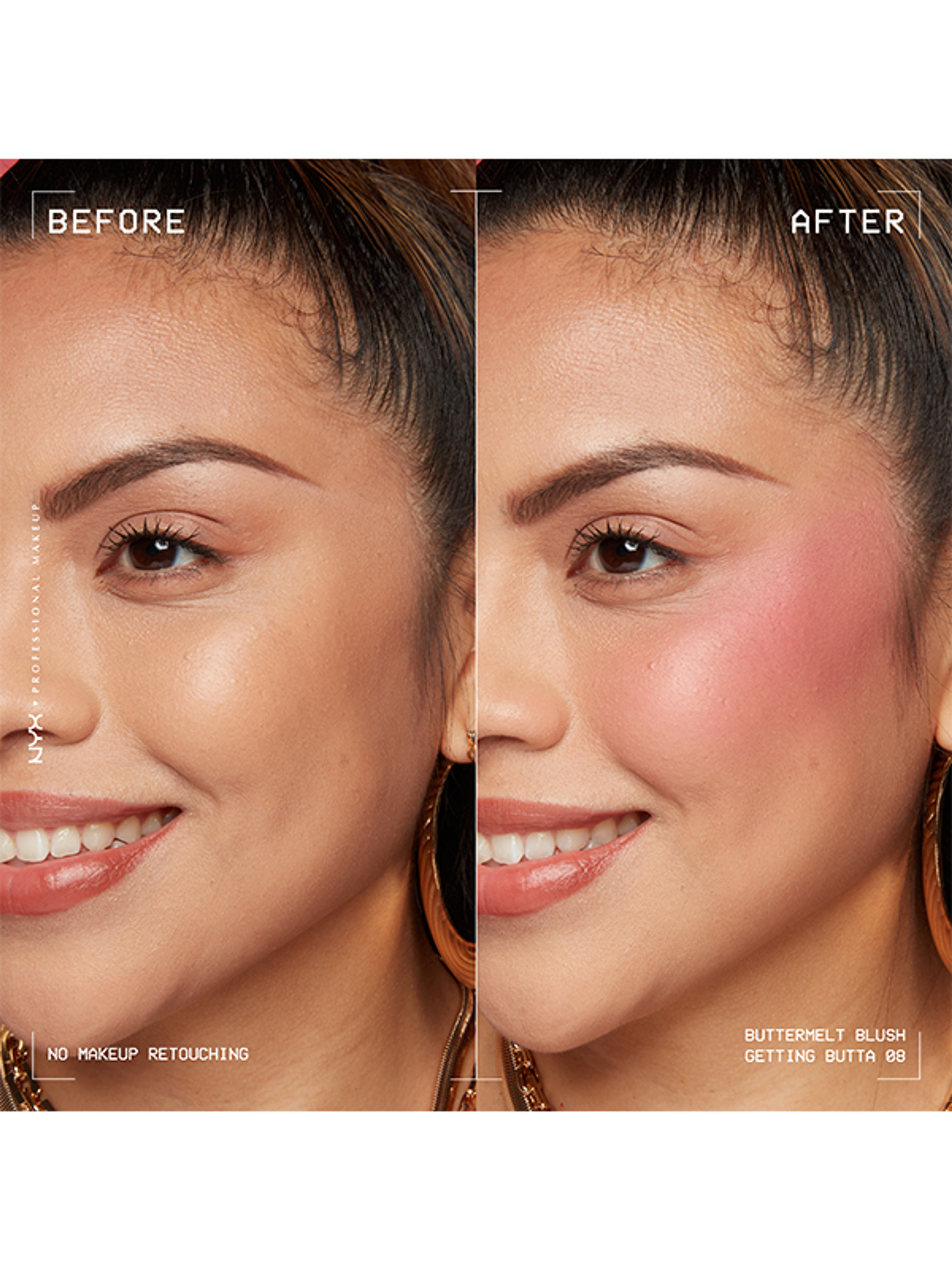NYX Professional Makeup Buttermelt pirosító /08 Getting Butta - 1 db-7
