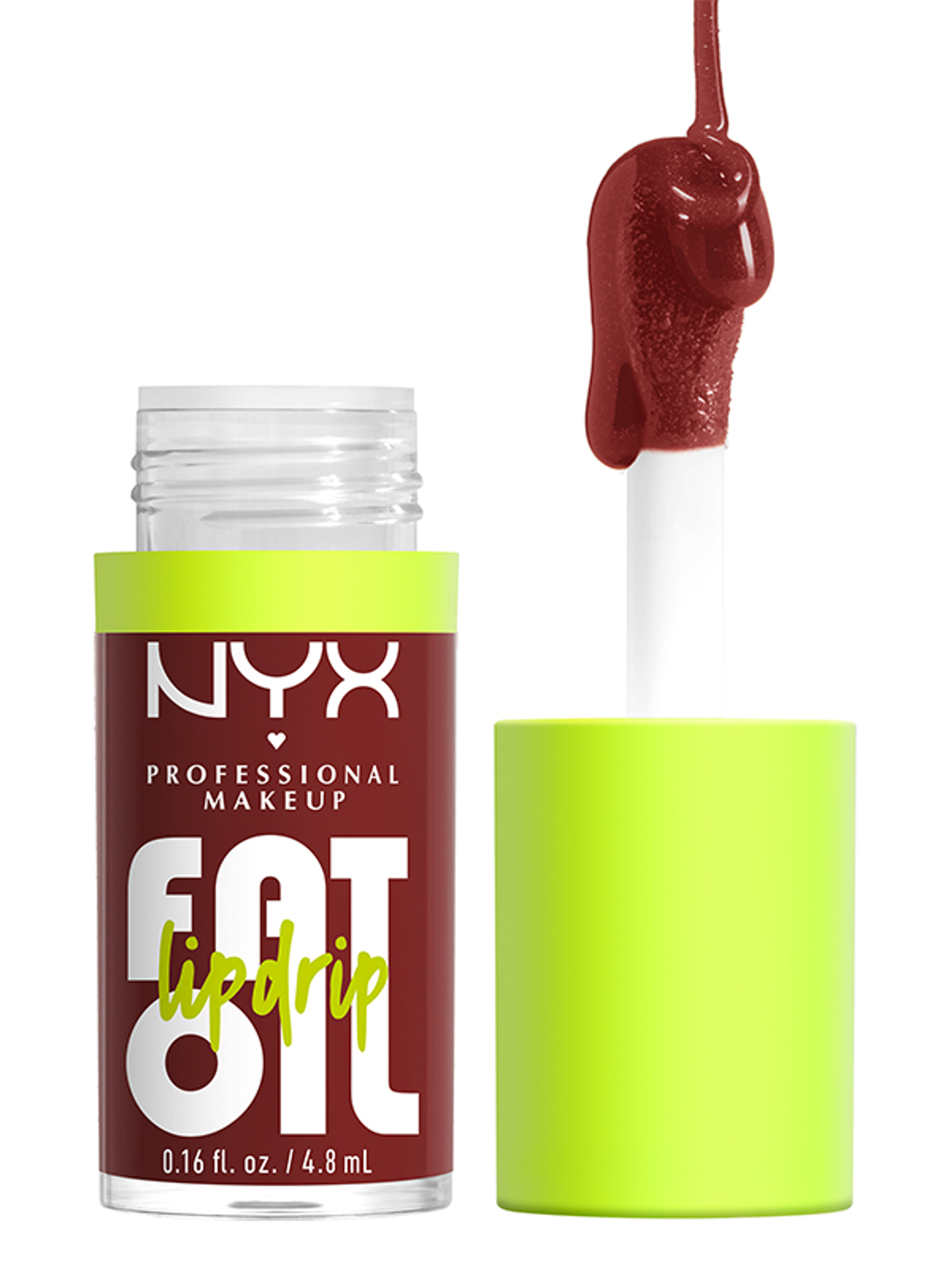 NYX Professional Makeup Fat Oil Lip Drip ajakápoló olaj /Inside Scoop - 1 db-2
