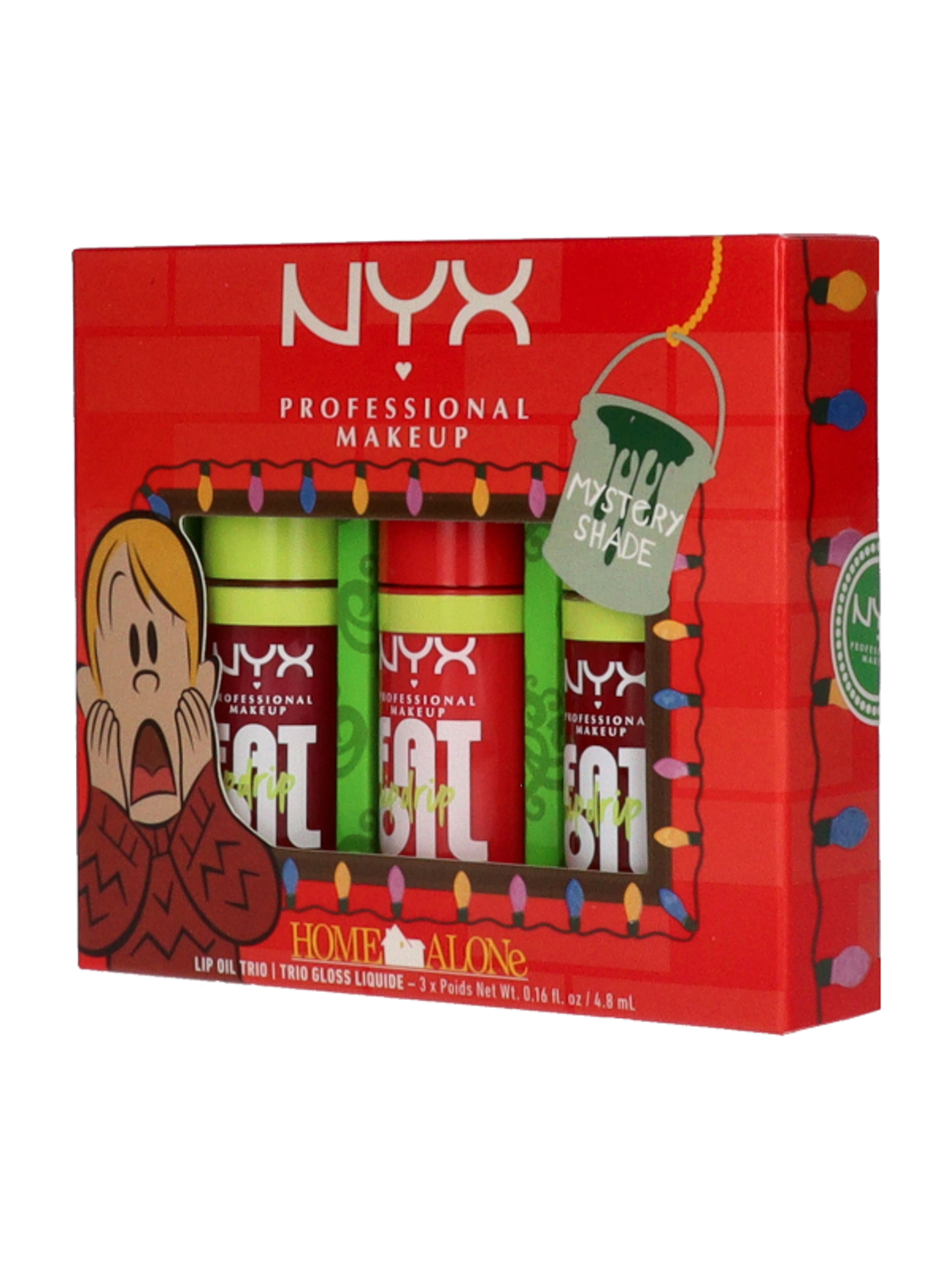 NYX Professional Makeup Reszkessetek Betörők Fat Oil Trio ajakolaj /03 - 1 db-2