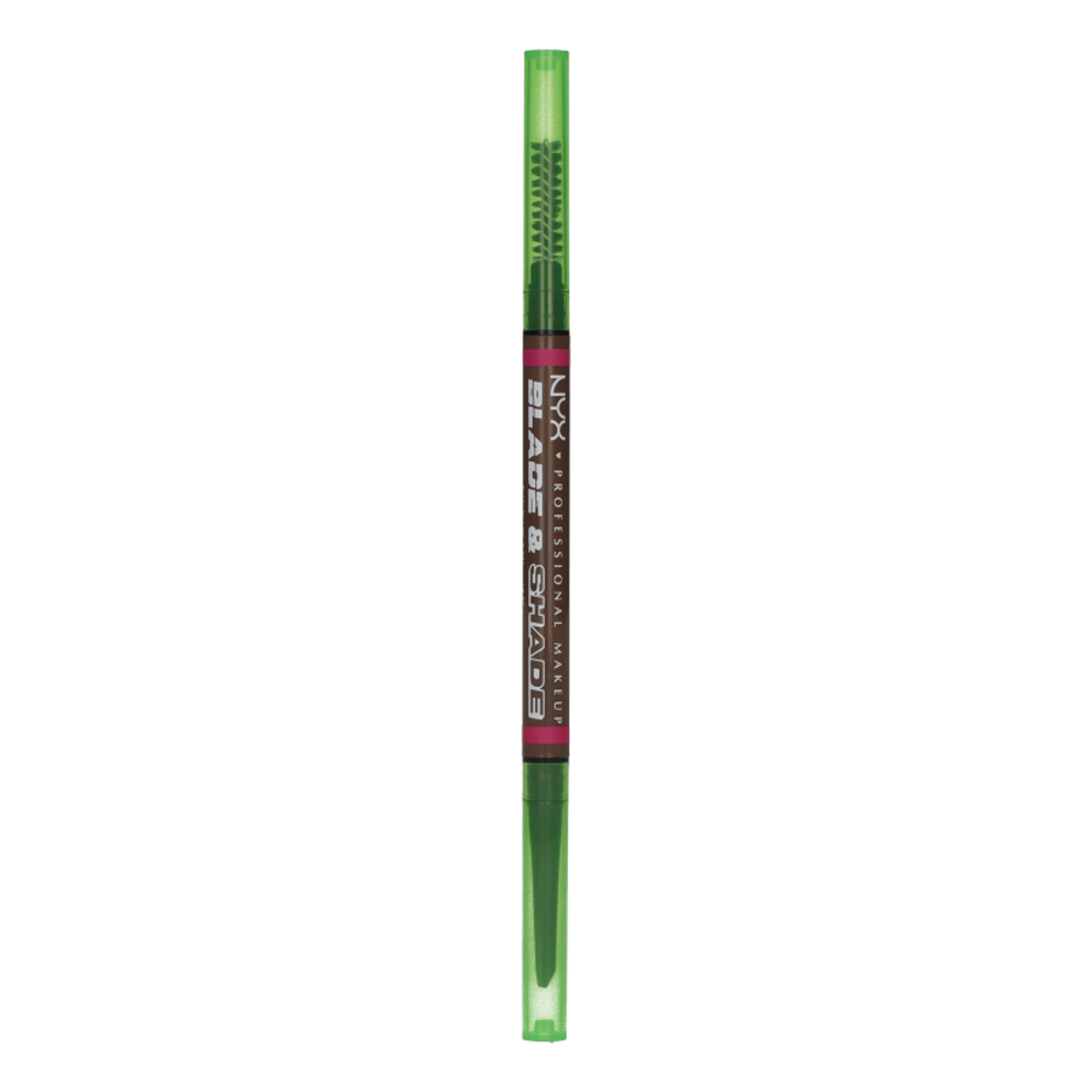 NYX Professional Makeup Blade&Shade szemöldökceruza duo /Ash Brown - 1 db-4