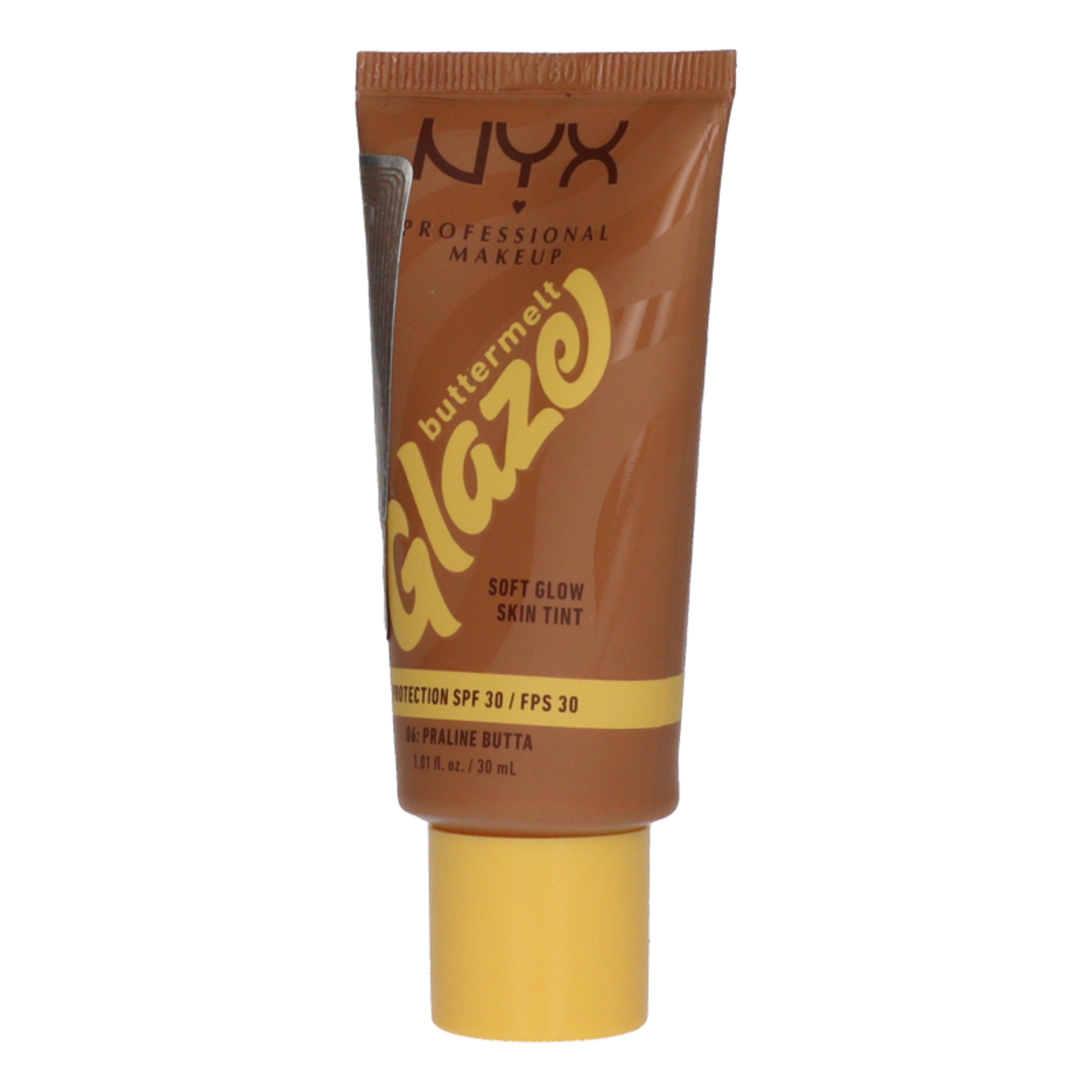 NYX Professional Makeup Buttermelt alapozó SPF30 /Praline Butta - 1 db-2