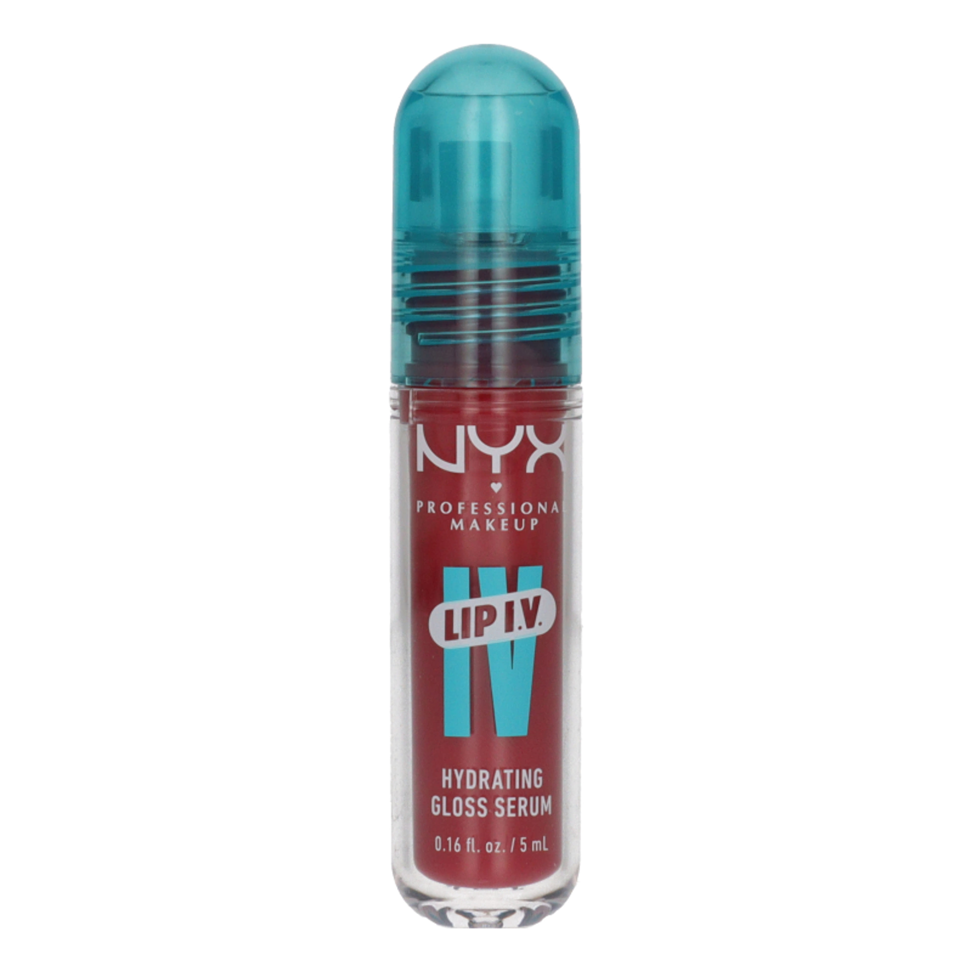 NYX Professional Makeup I.V Hydrating Lip Gloss Statin ajakfény /Red-y.Set.Wet  - 1 db-1