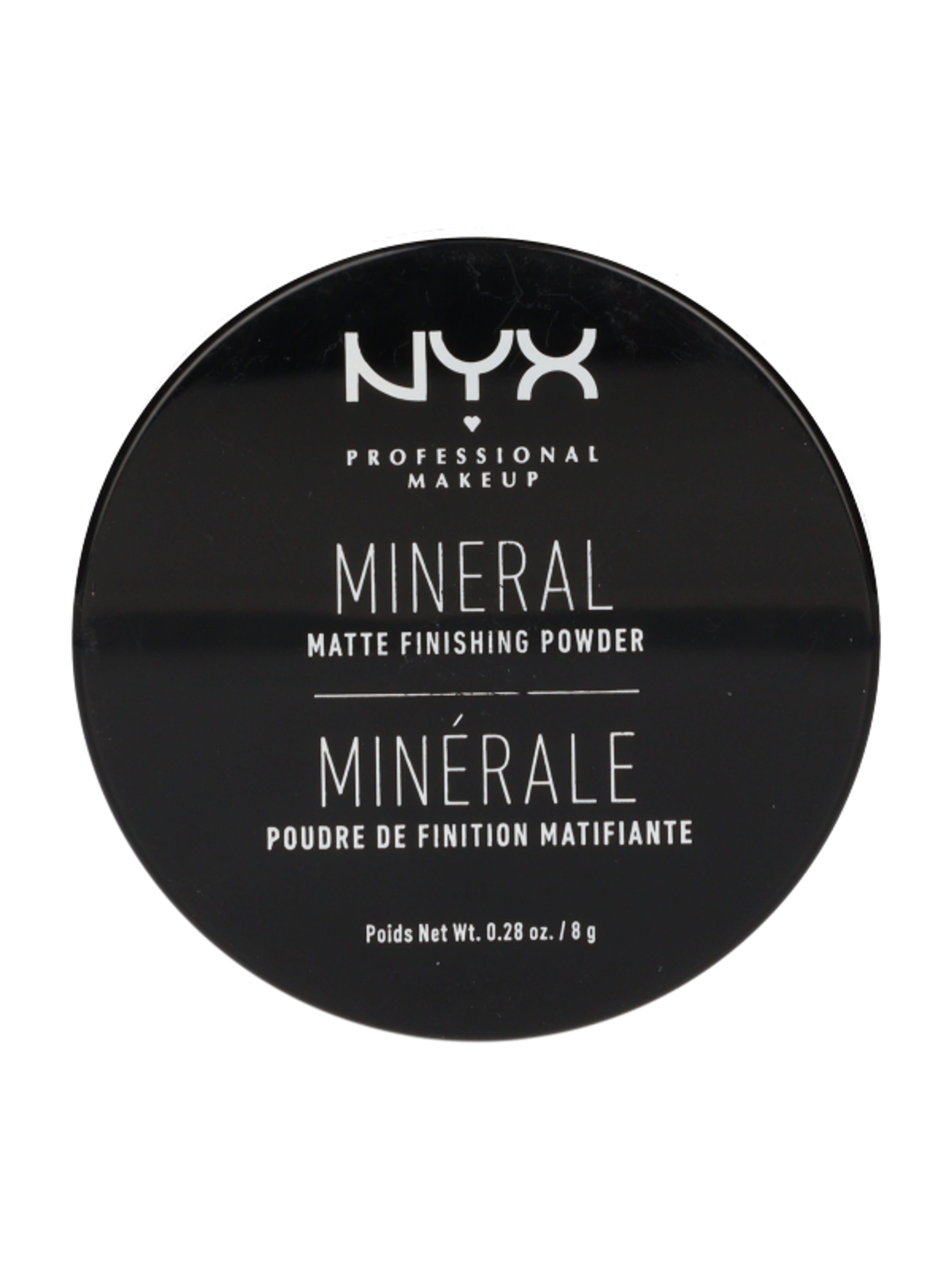 NYX Professional Makeup Mineral Finishing Powder púder /Medium dark -1 db-1