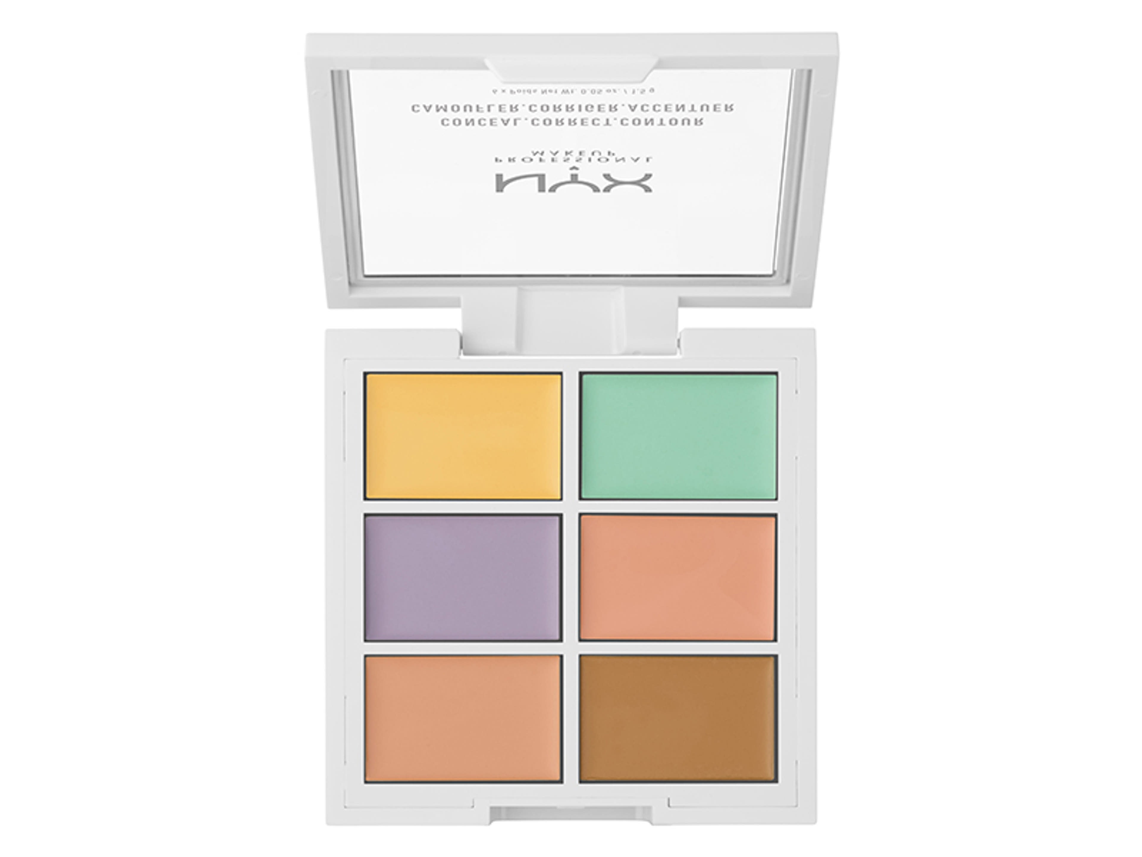 NYX Professional Makeup Color Correcting Palette színkorrekciós paletta - 1 db-2