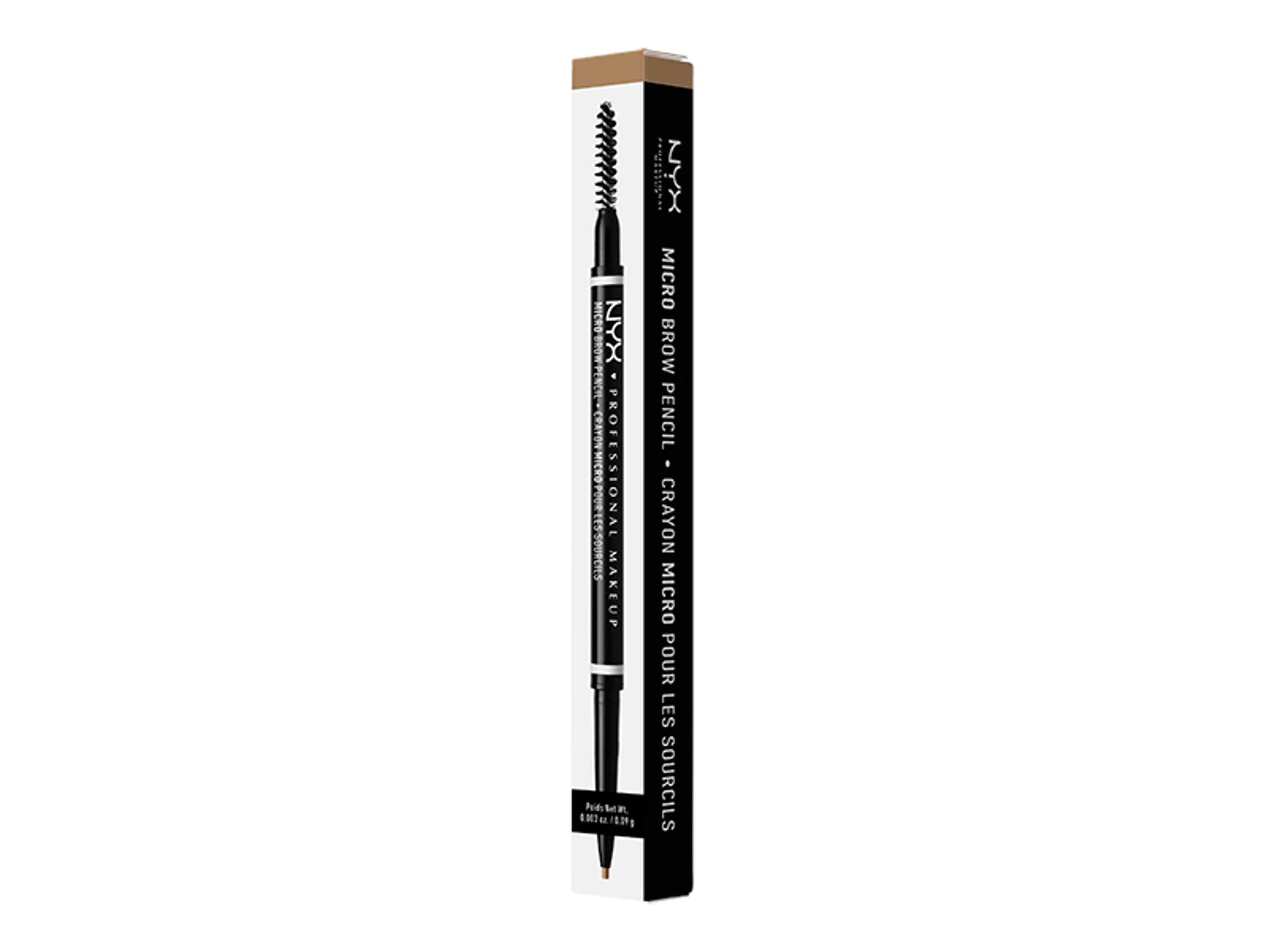 NYX Professional Makeup Micro Brow Pencil szemöldökformázó ceruza, Blonde - 1 db-1