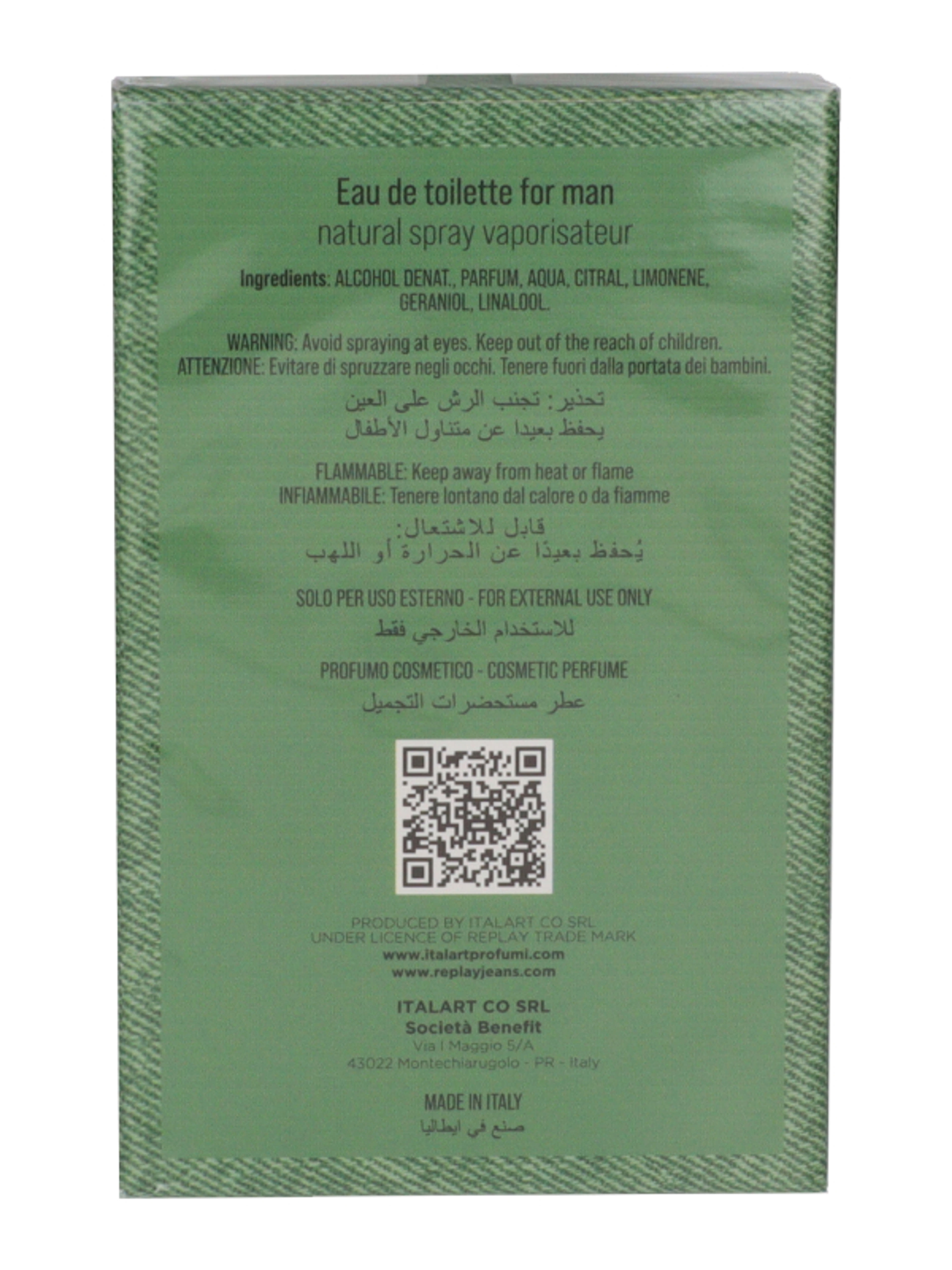 Replay Green On Me férfi Eau de Toilette - 30 ml-3