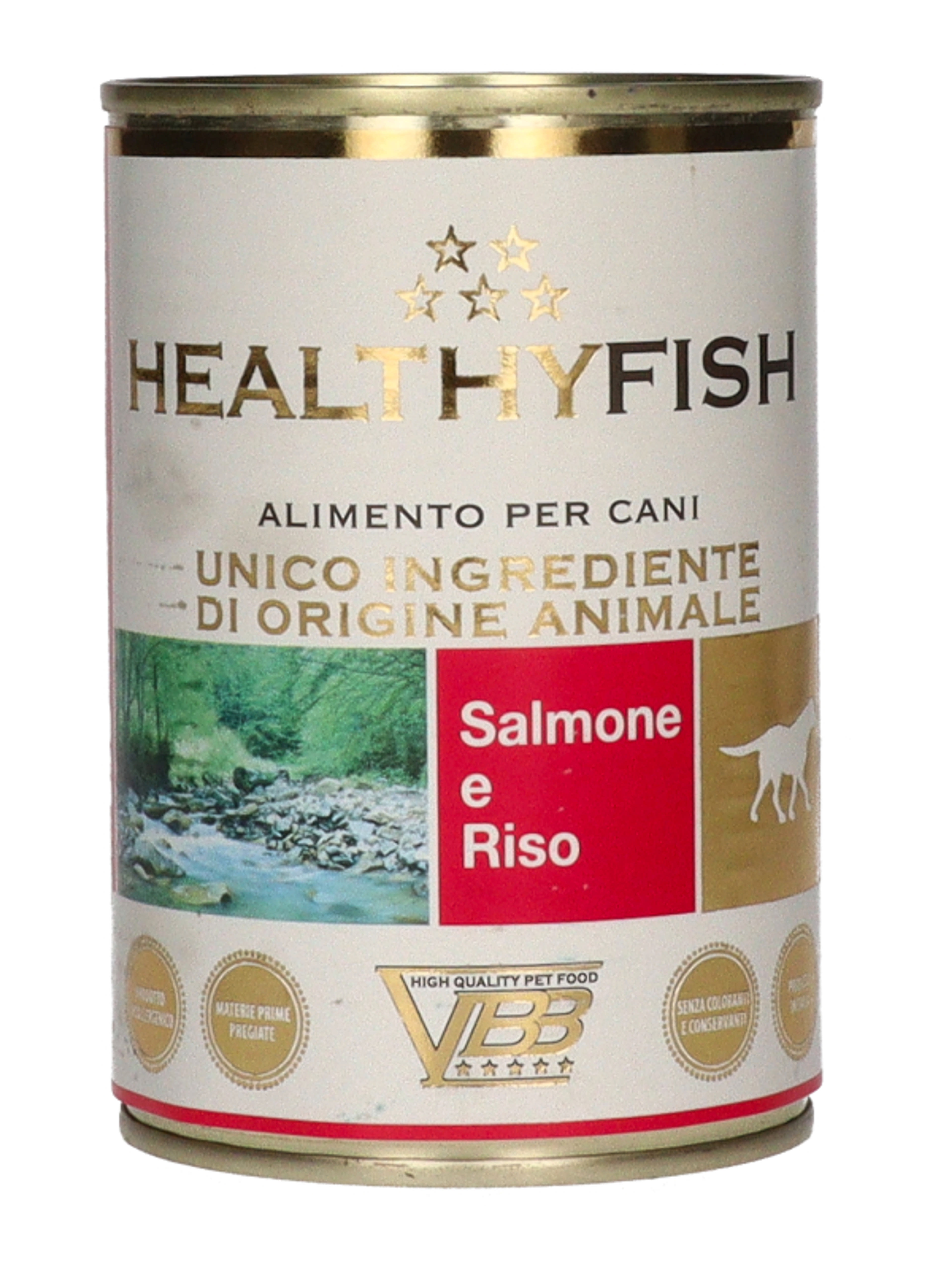 Healthy Fish Pate konzerv kutyáknak lazaccal és rizzsel - 400 g