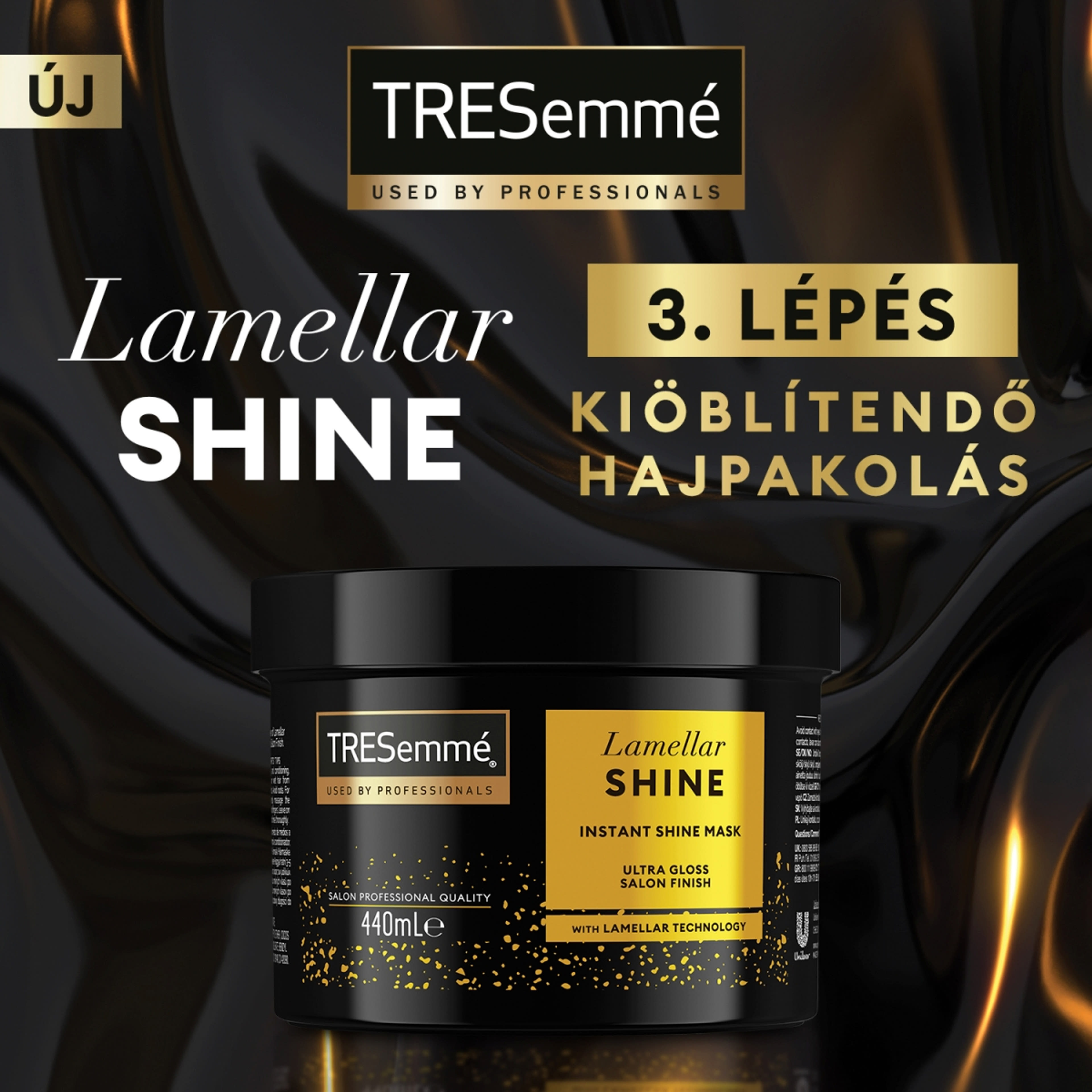 TRESemmé Lamellar Shine hajpakolás a ragyogóan fényes hajért - 440 ml-2