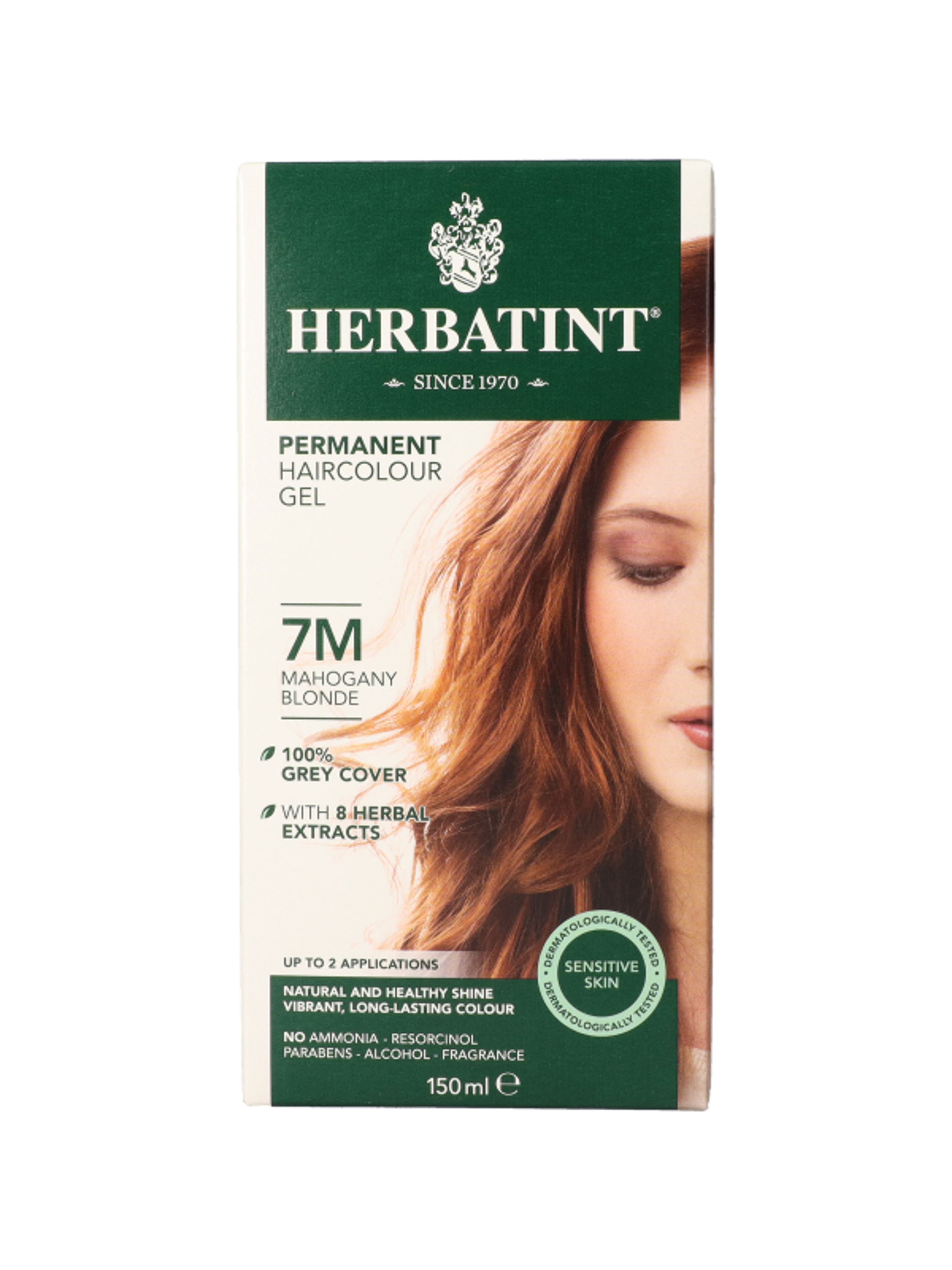 Herbatint hajfesték, 7M mahagóni szőke - 150 ml-1