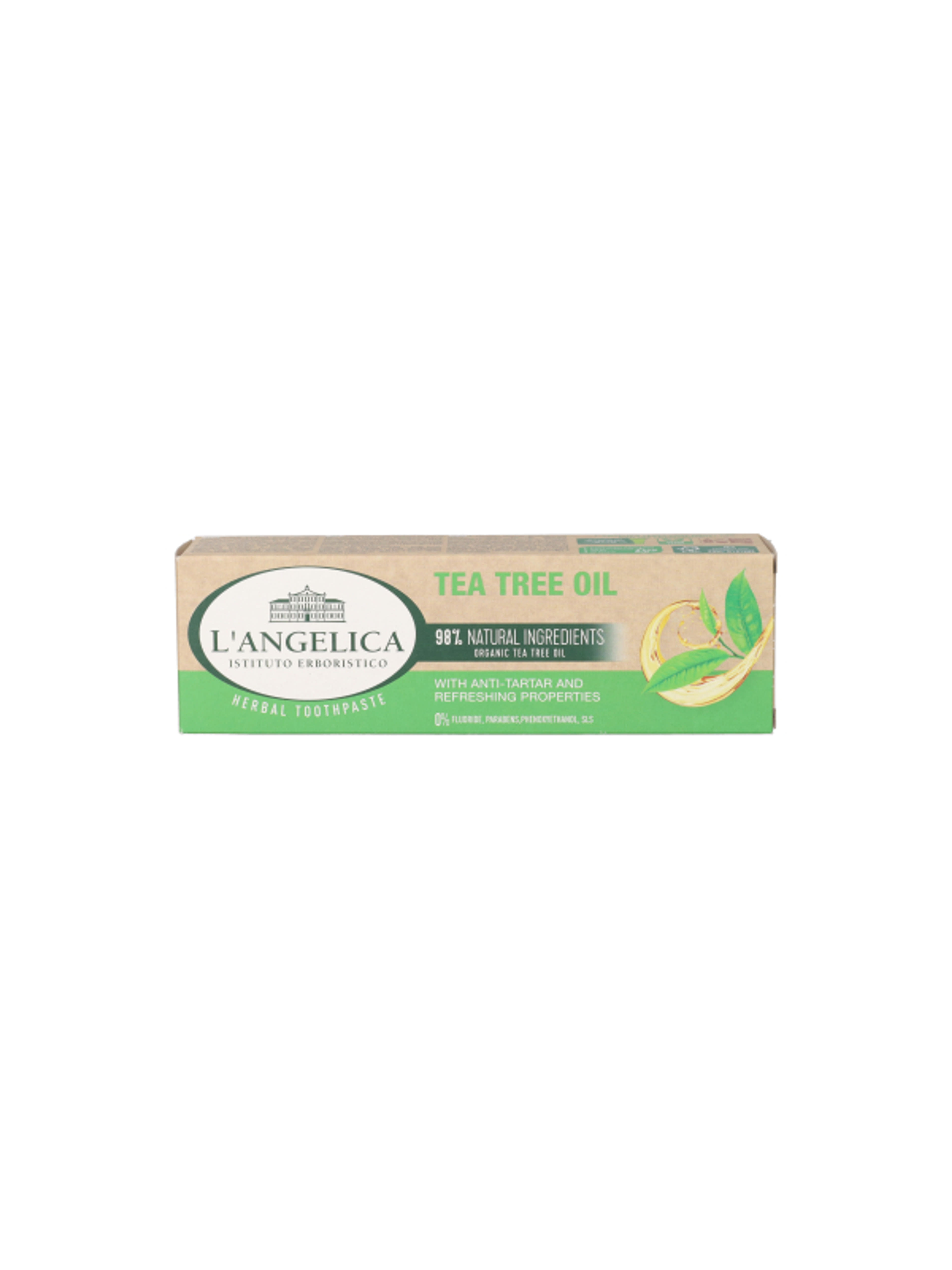 L'Angelica Herbal Tea Tree Oil fogkrém - 75 ml