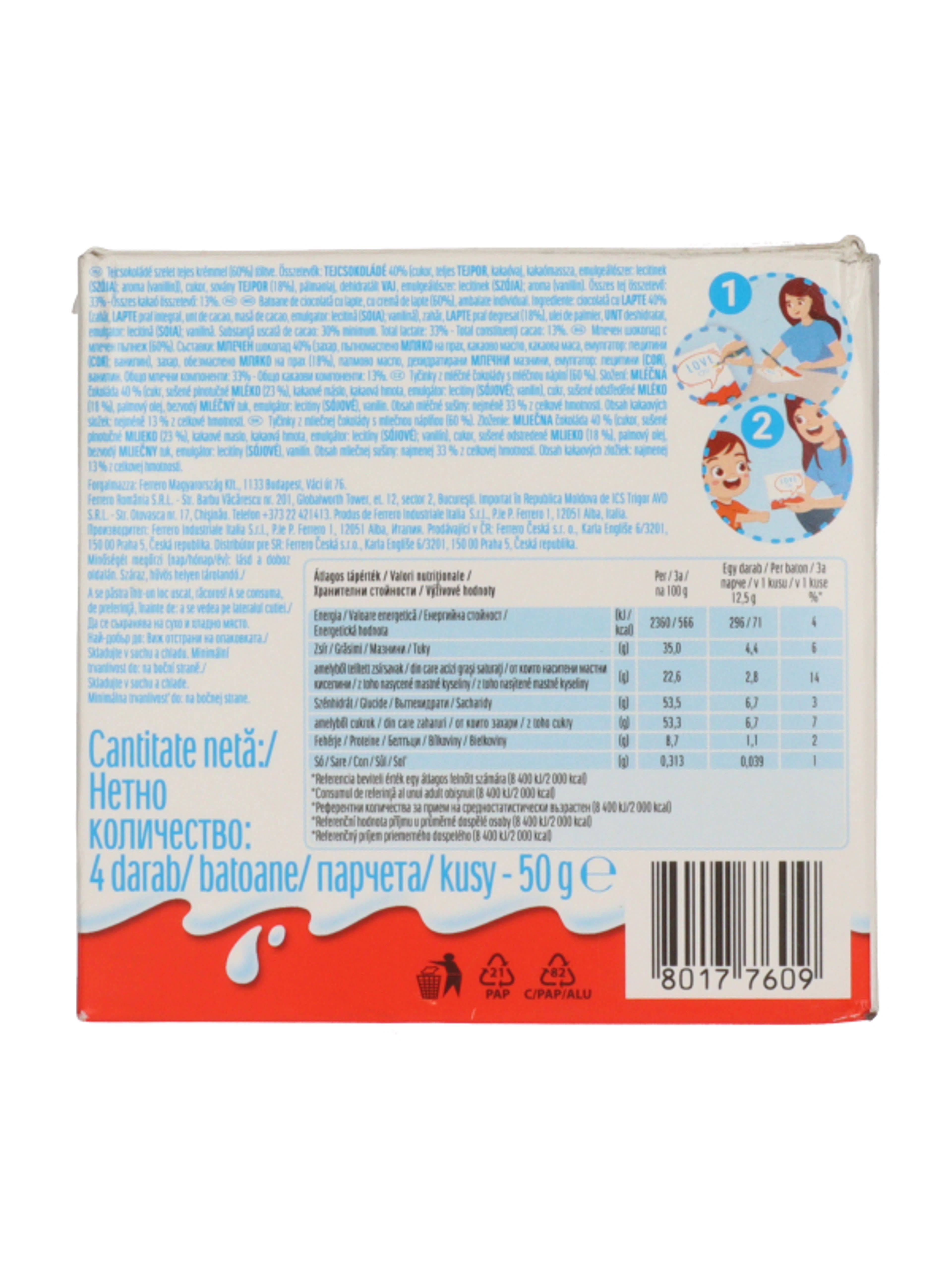 Kinder chocolate - 50 g-4