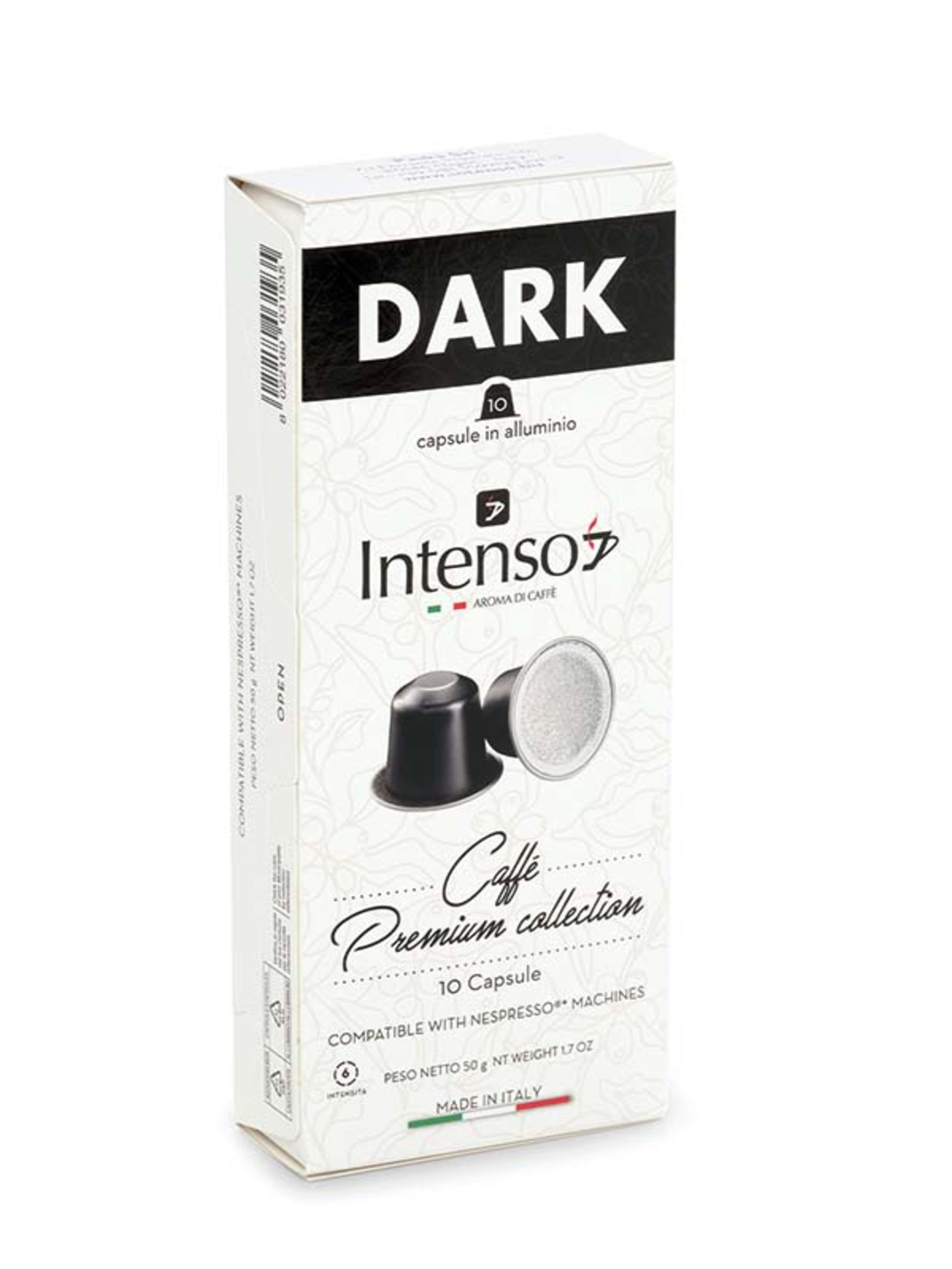 Intenso Dark Nesspresso alu kávékapszula - 10 db