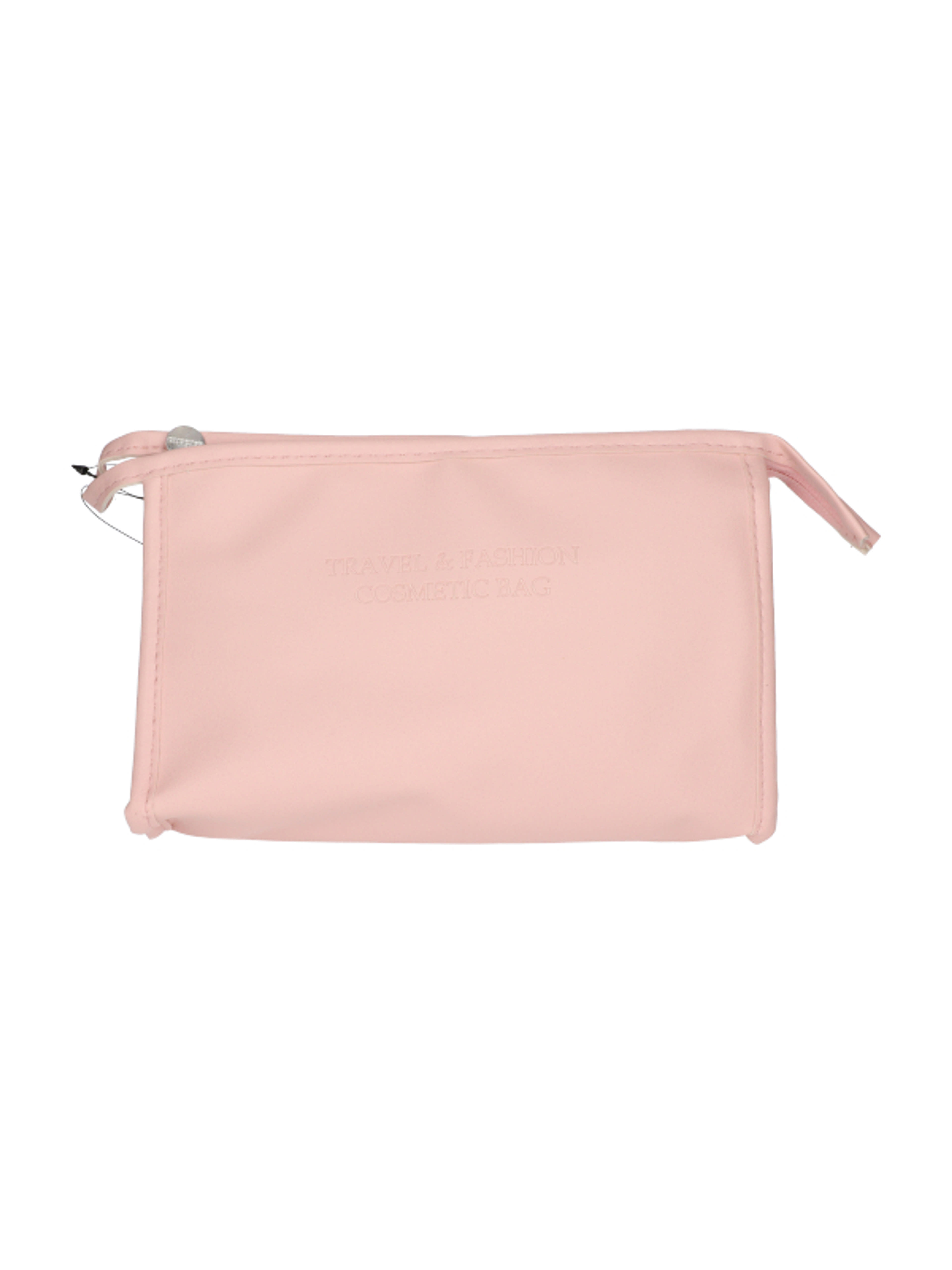 Kozmetikai táska /pasztell rózsaszín - 1 db