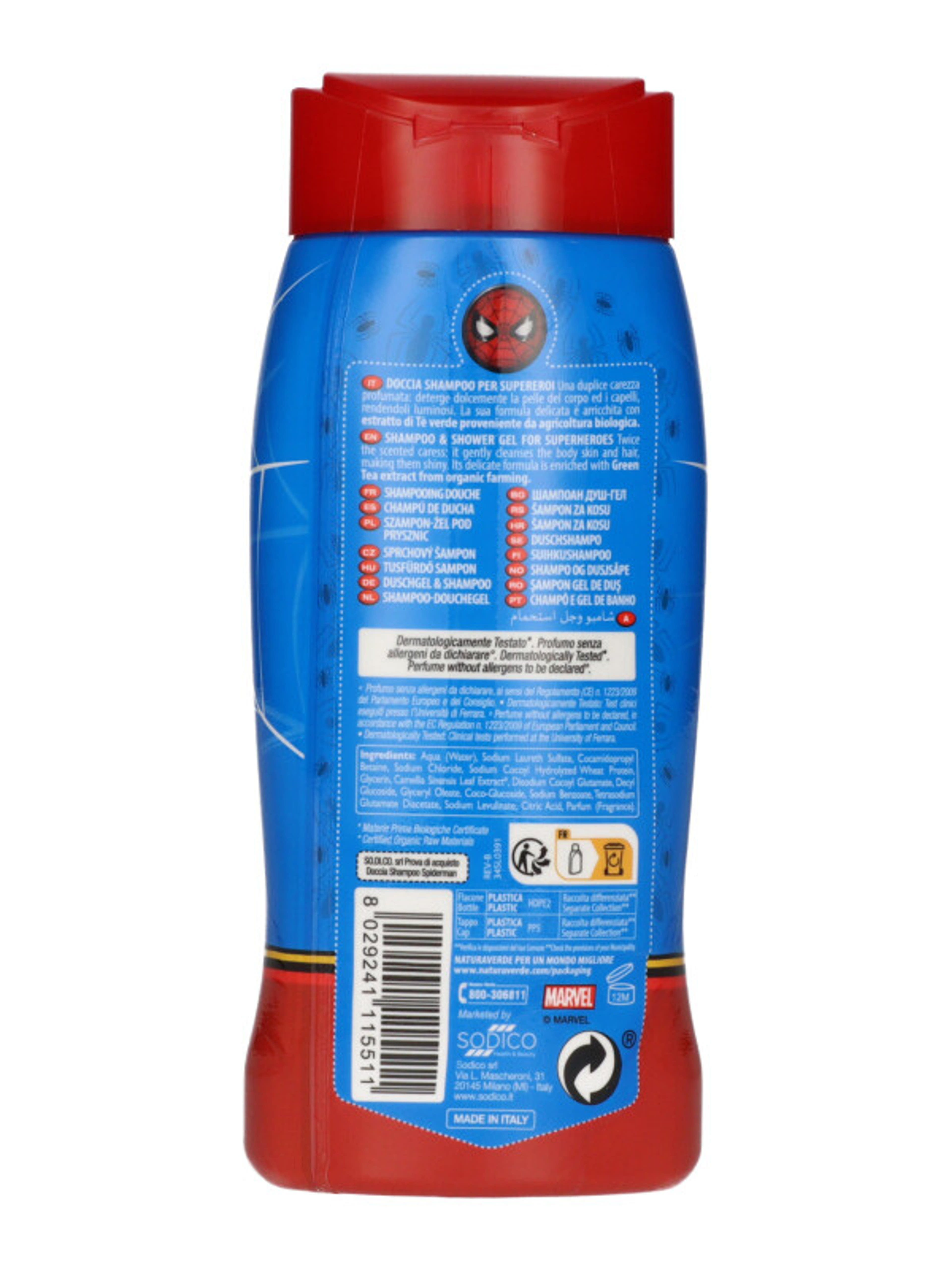 Naturaverde Spiderman sampon és tusfürdő - 250 ml-2