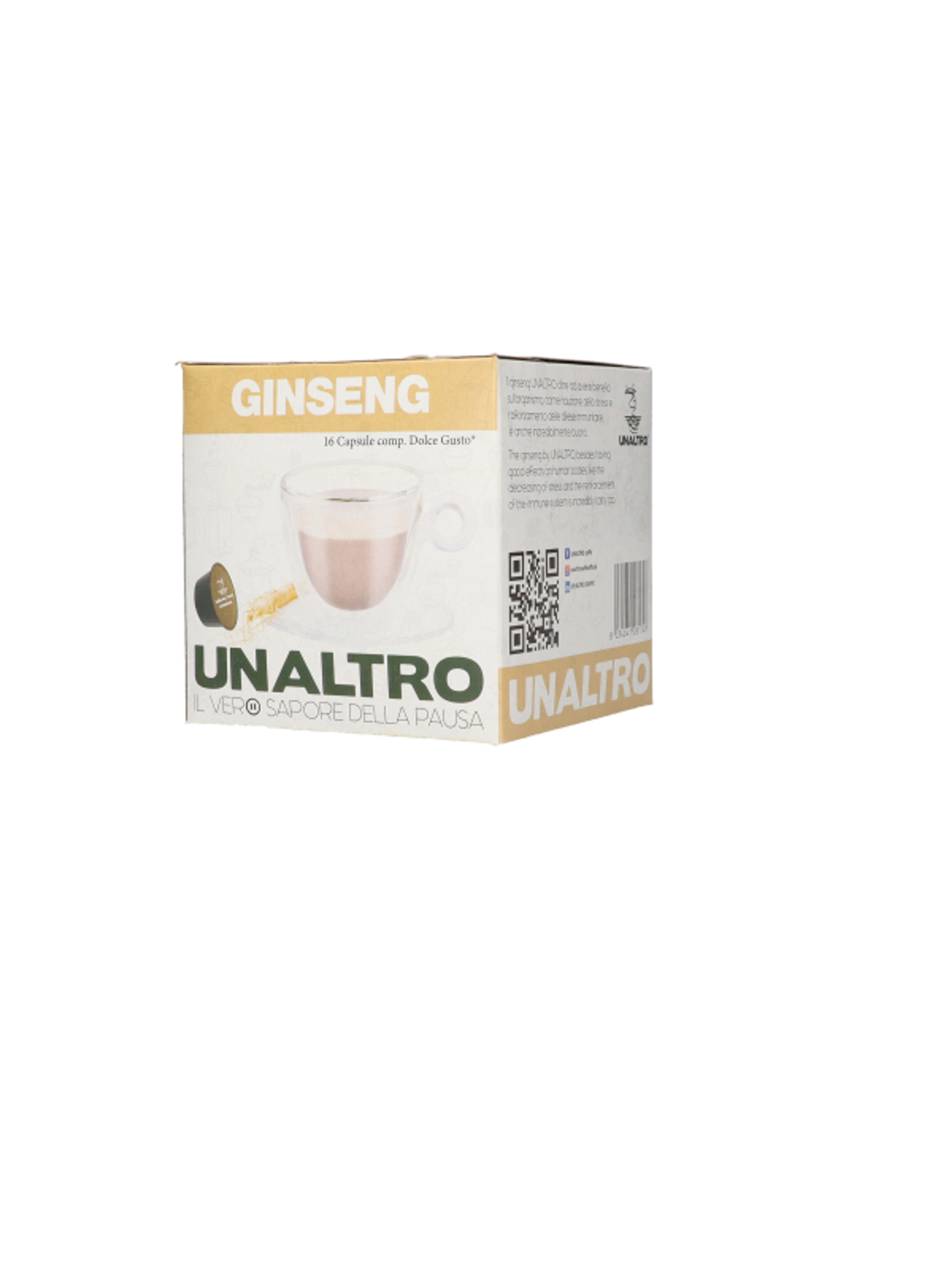 Unaltro Ginseng Dolce Gusto kávékapszula - 16 db-3