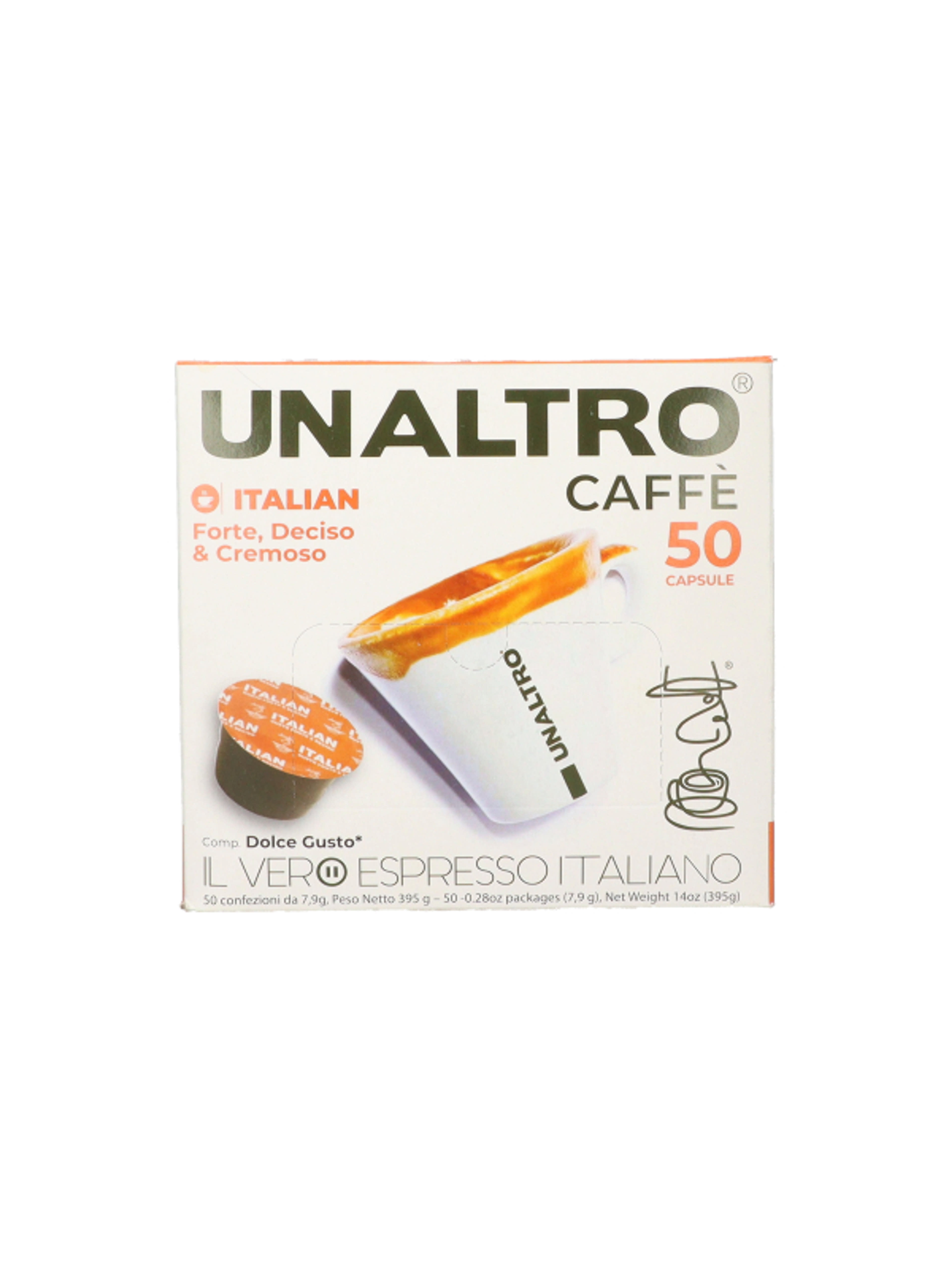 Unaltro Italian Blend Dolce Gusto kávékapszula - 50 db-4