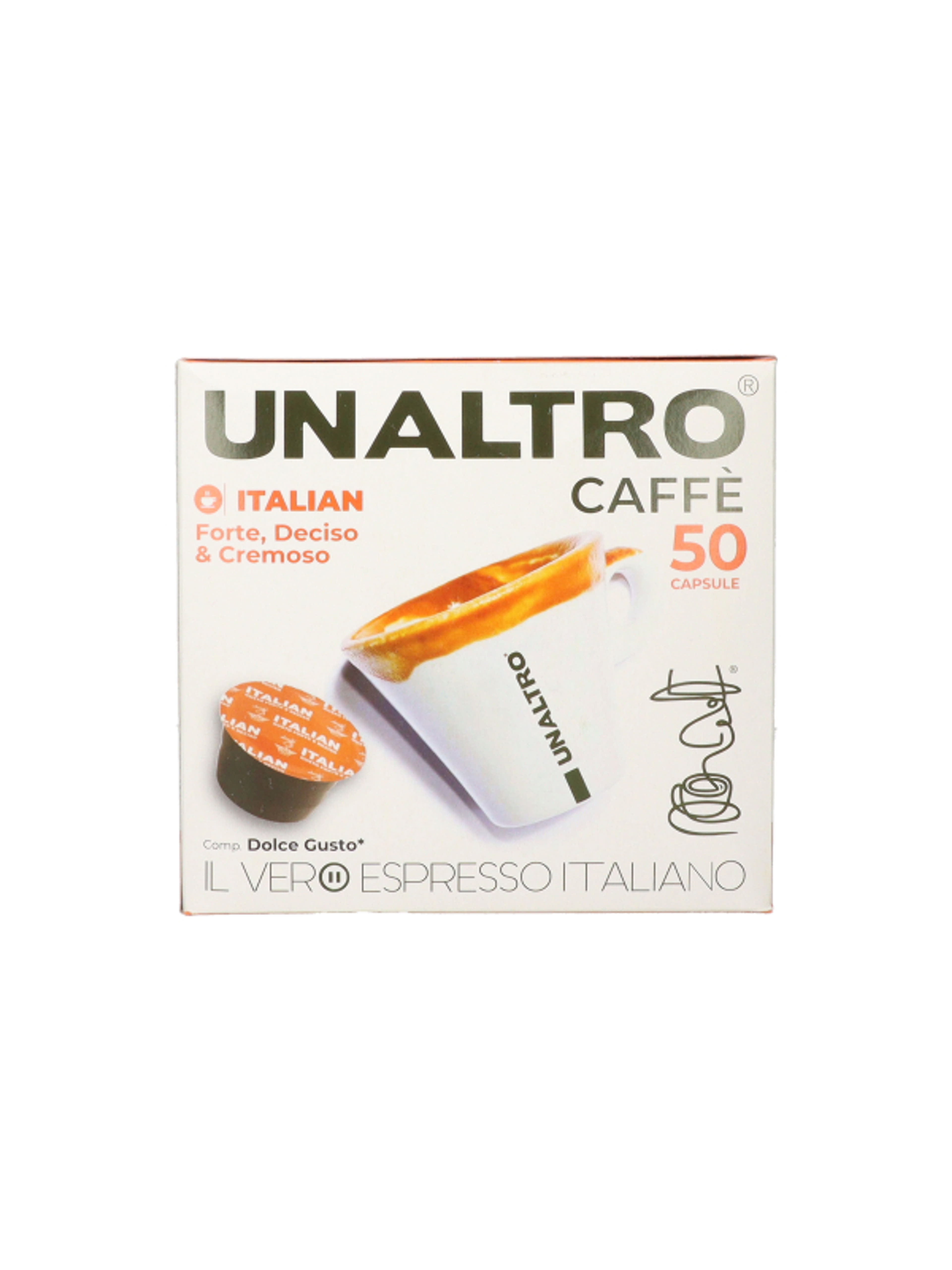 Unaltro Italian Blend Dolce Gusto kávékapszula - 50 db-2