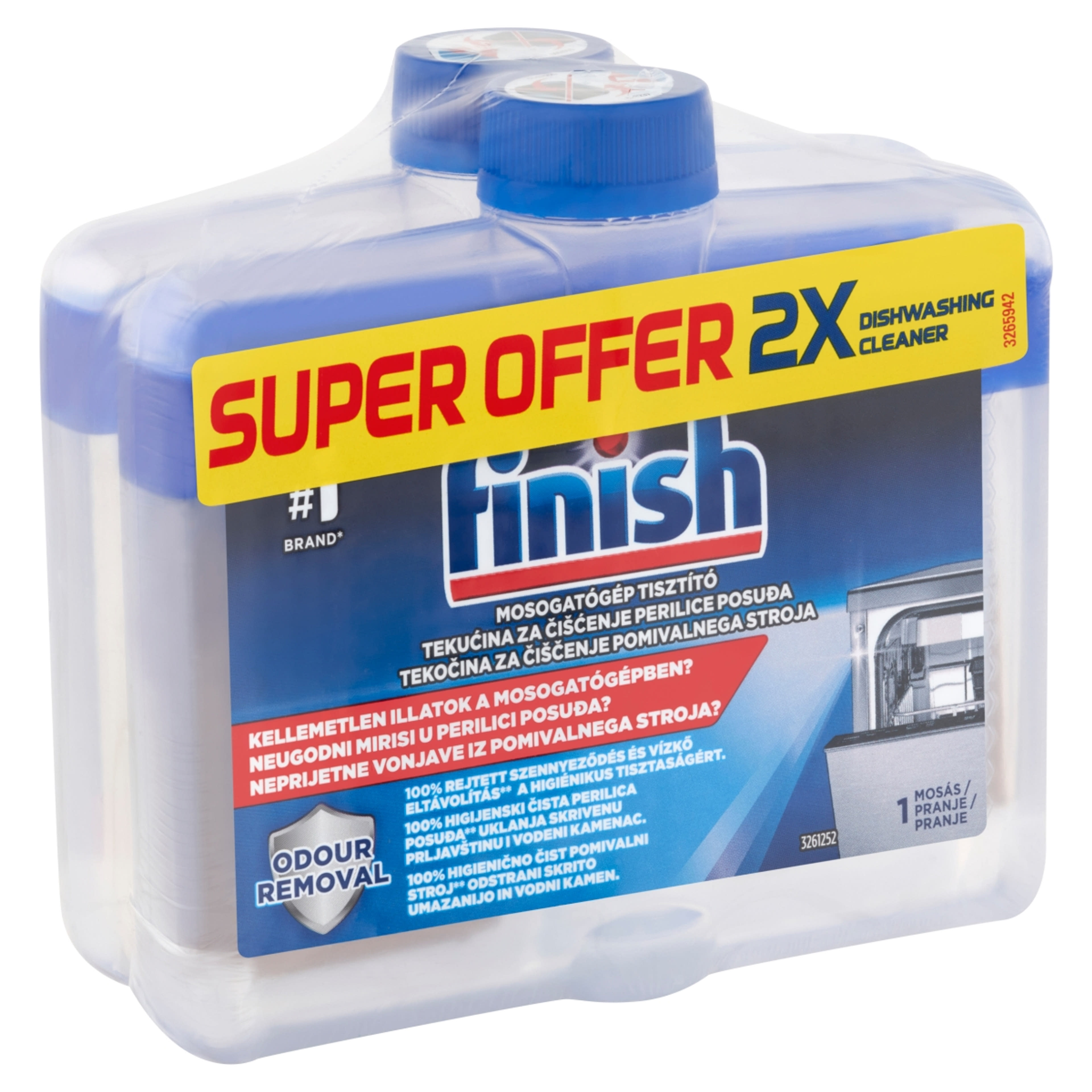 Finish mosogatógép tisztító 2 x 250 ml - 500 ml-2
