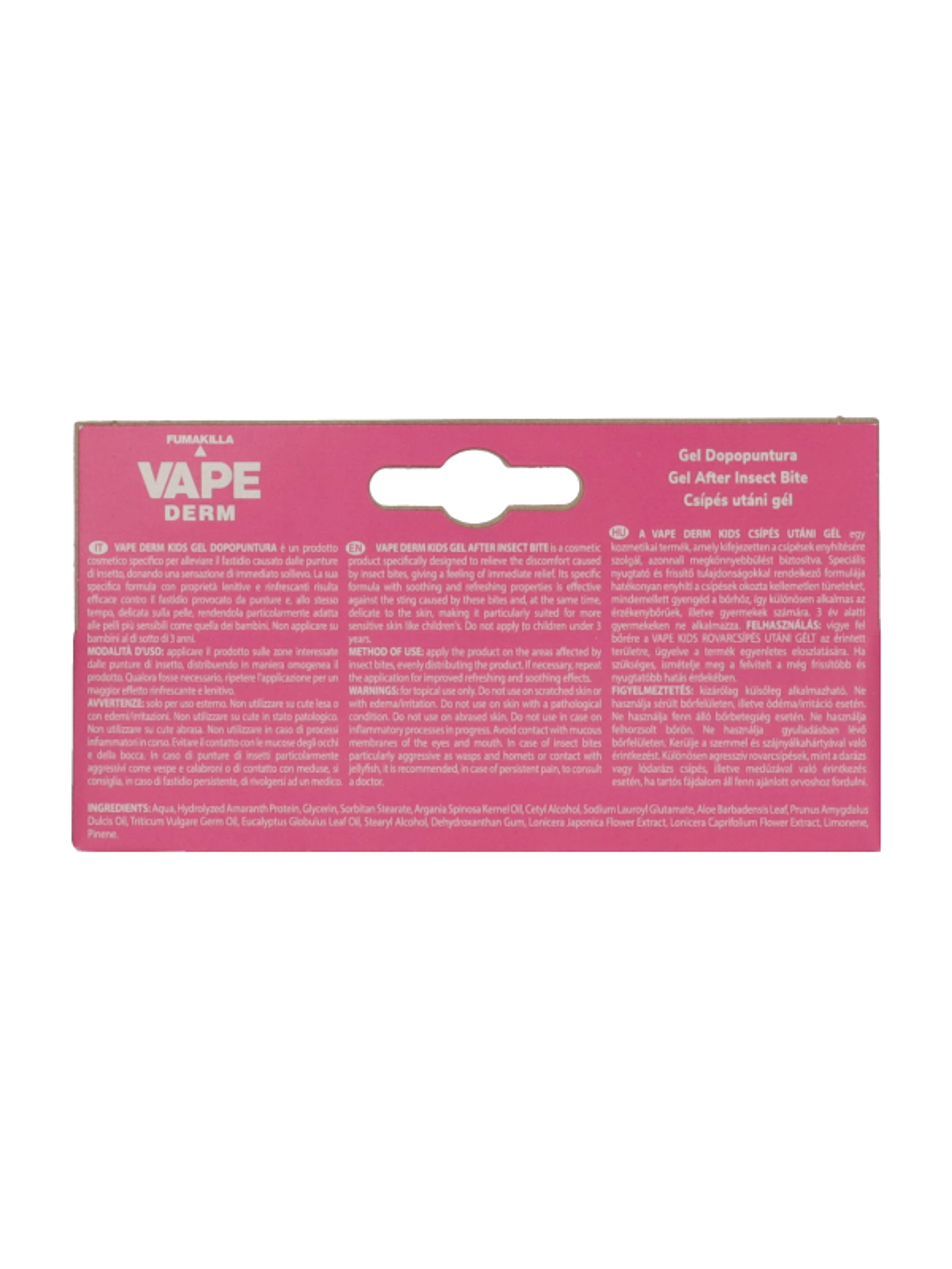 Vape Derm Kids csípés utáni gél 10 ml-3