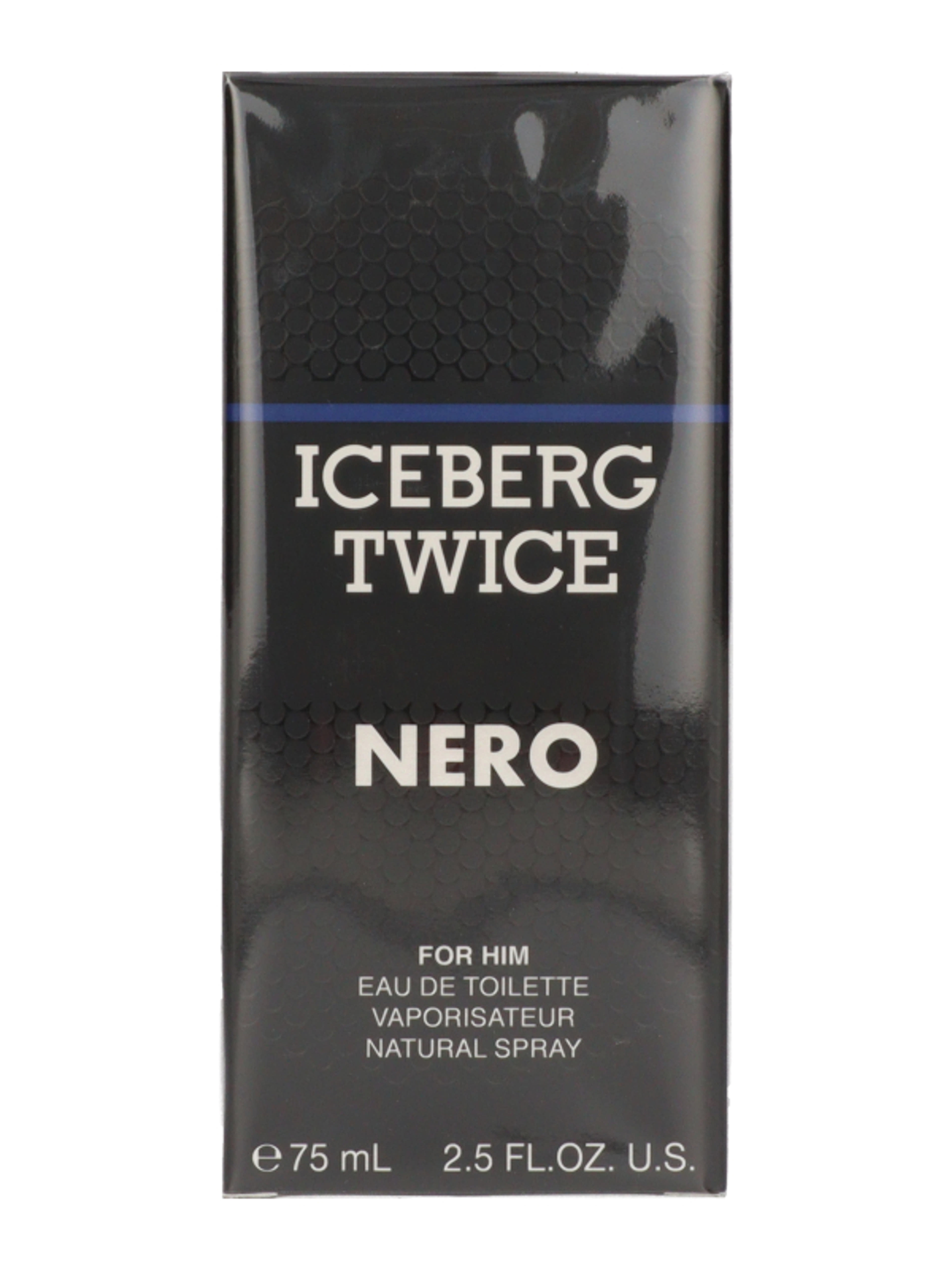 Iceberg Twice Nero férfi Eau de Toilette - 75 ml-3