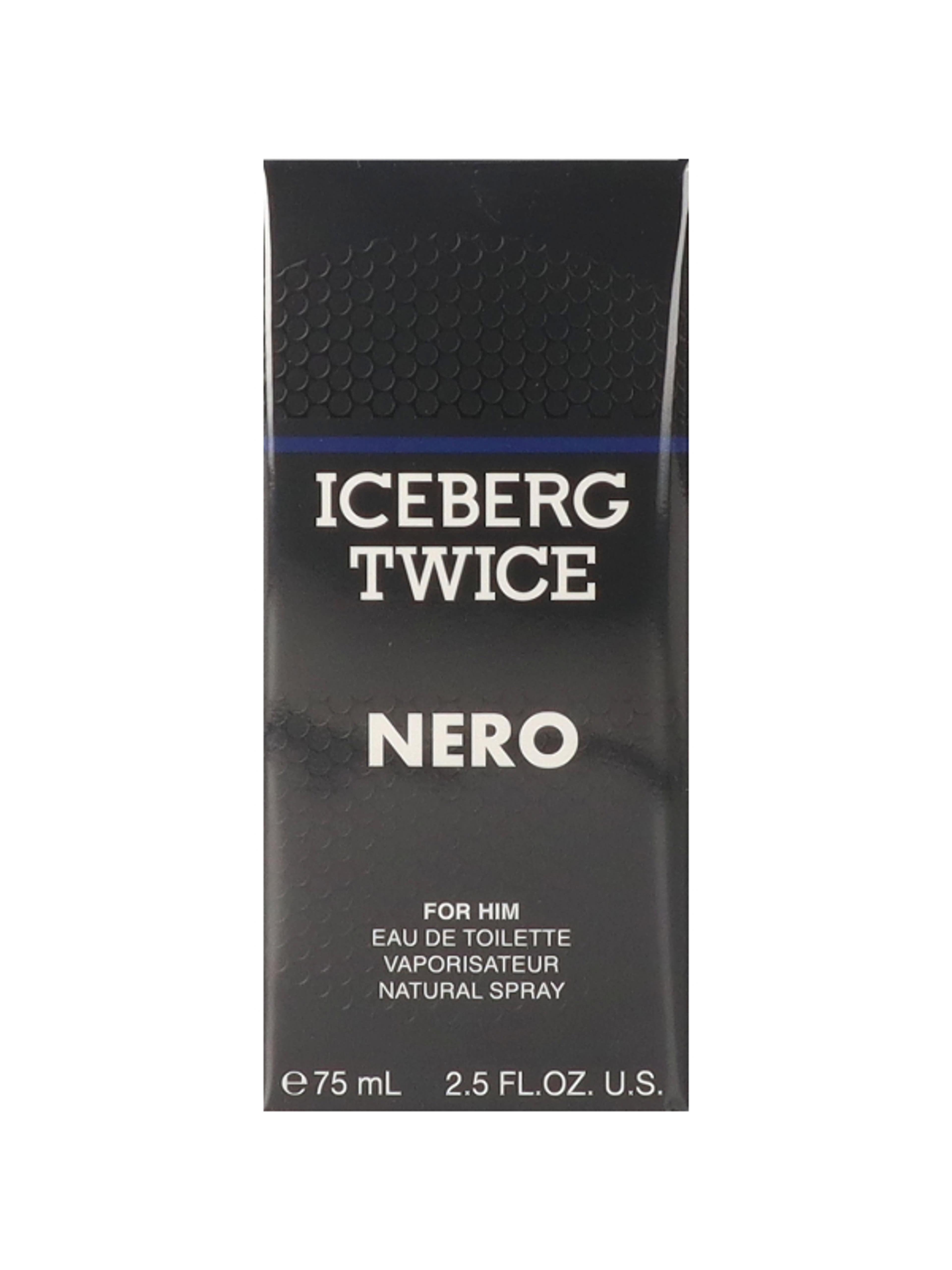 Iceberg Twice Nero férfi Eau de Toilette - 75 ml