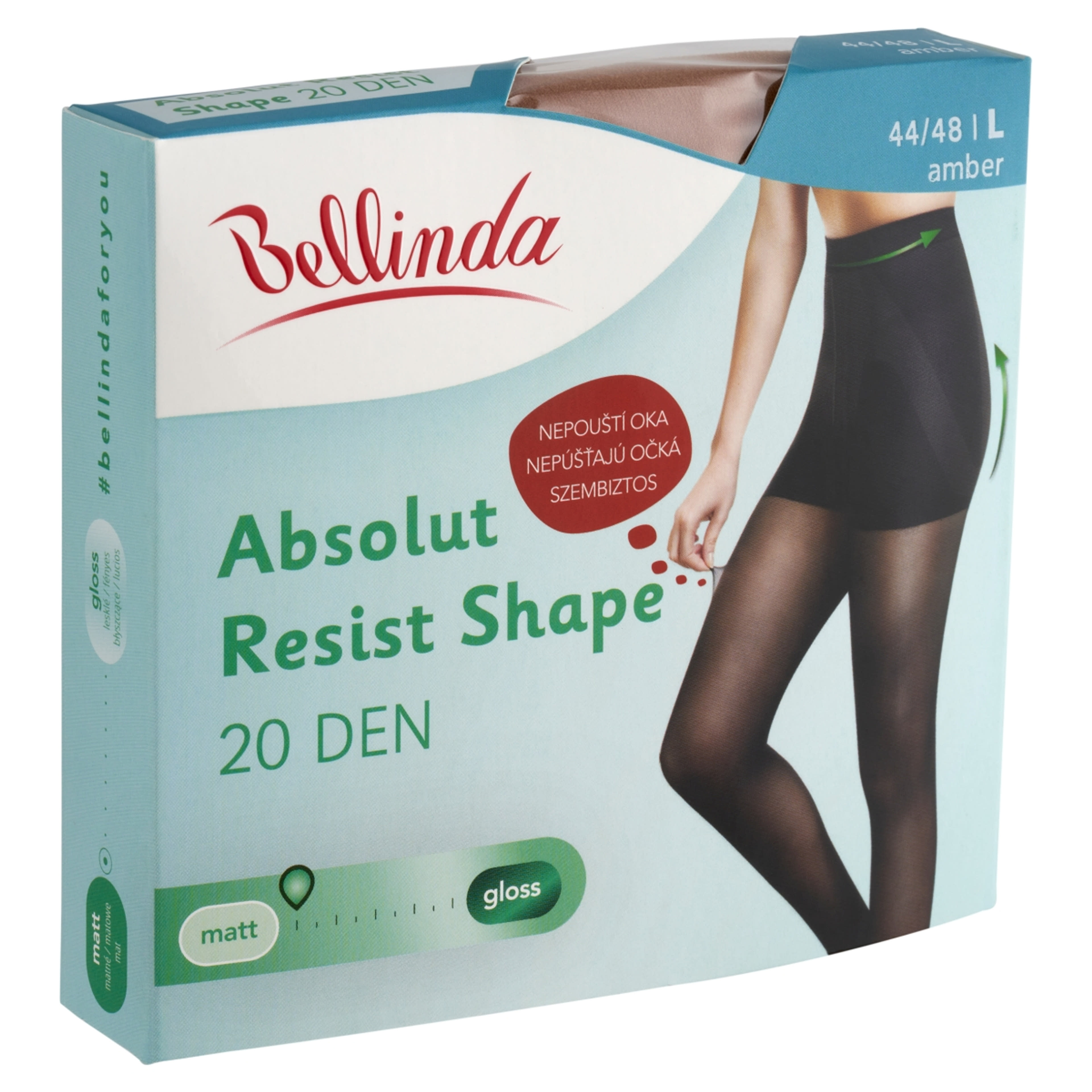 Bellinda Absolut Resist Shape harisnya /amber L  - 1 db-2