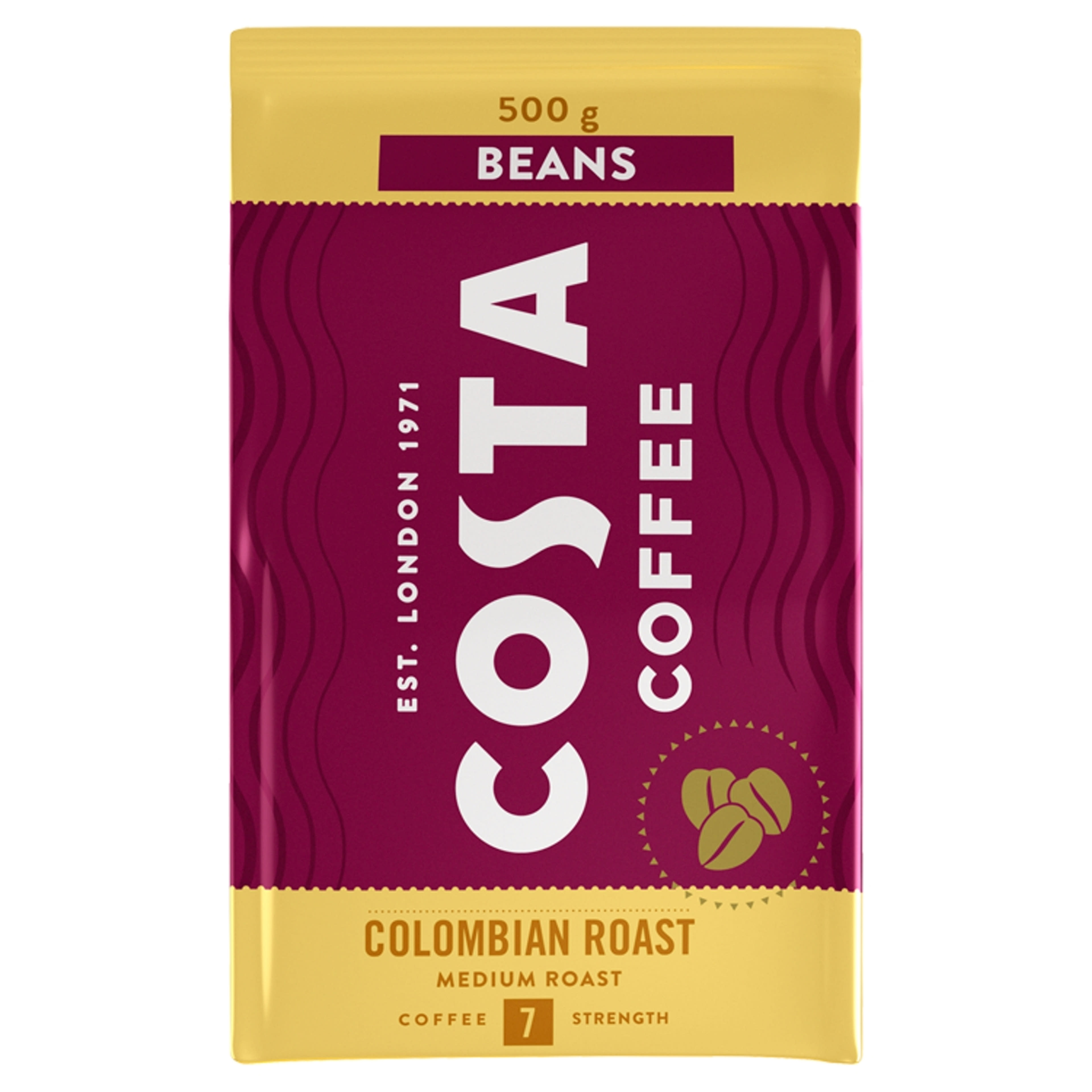 Costa colombian szemes pörkölt kávé - 500 g-1