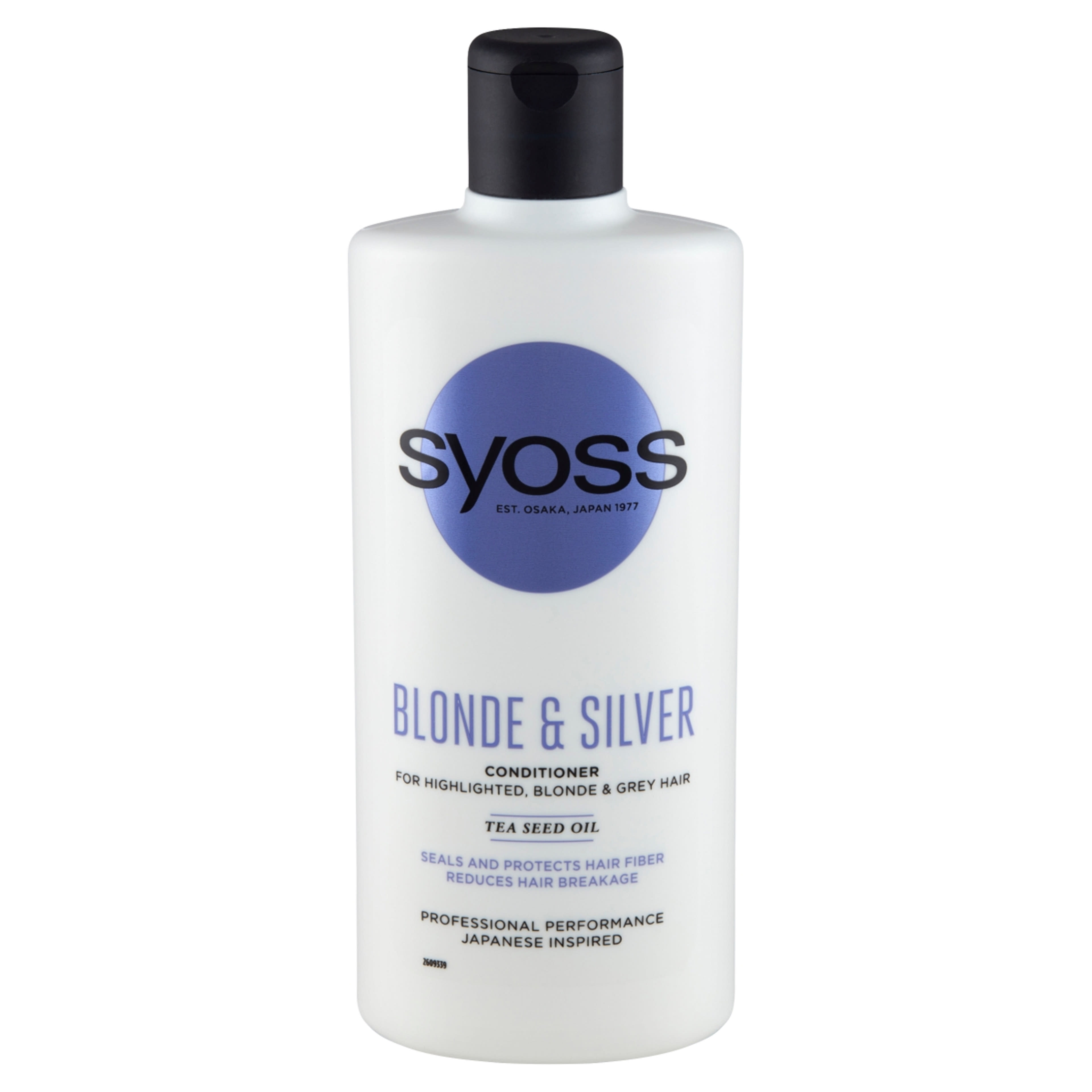 Syoss hamvasító balzsam blonde & silver - 440 ml-2