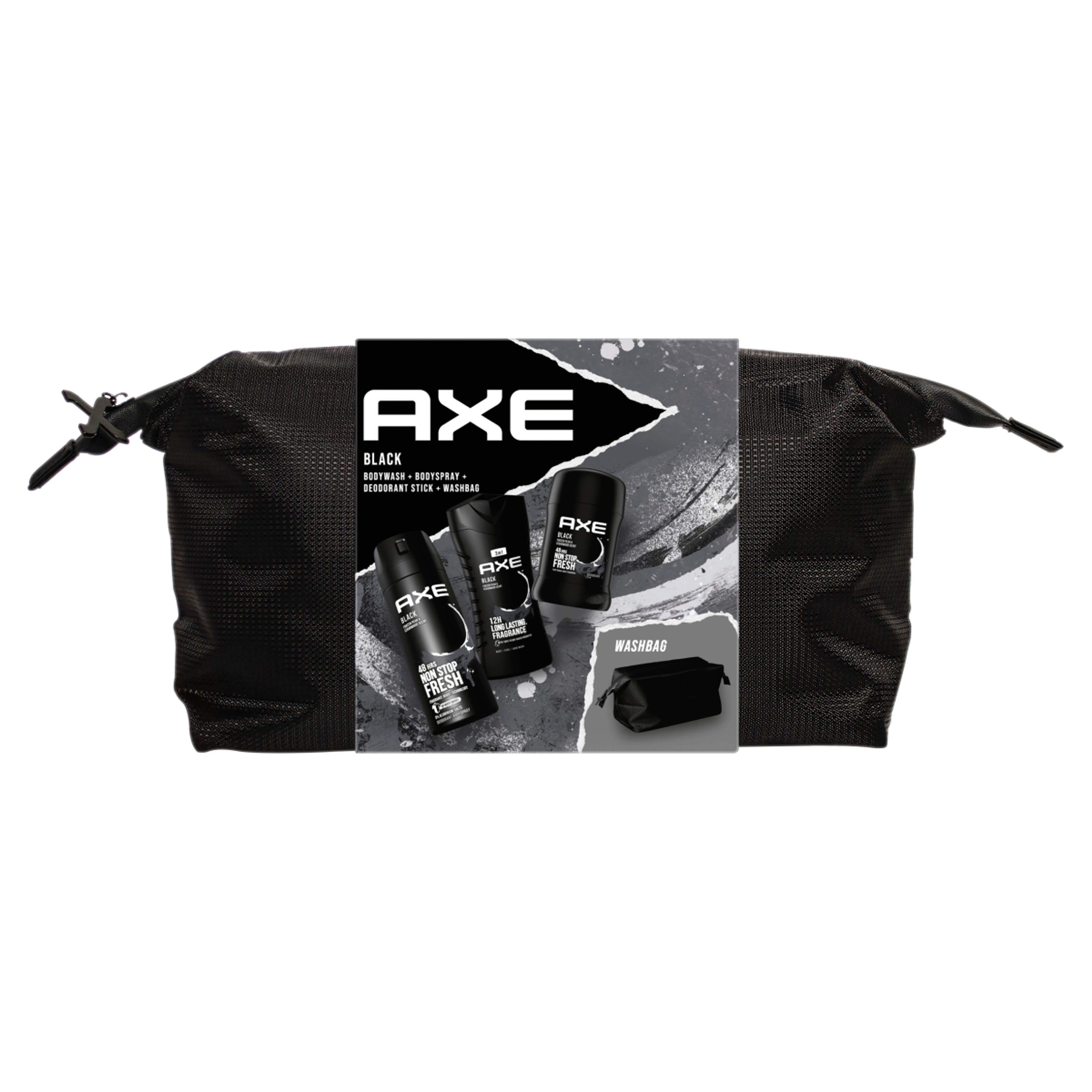 AXE Black ajándékcsomag neszesszerrel -  1 db-1