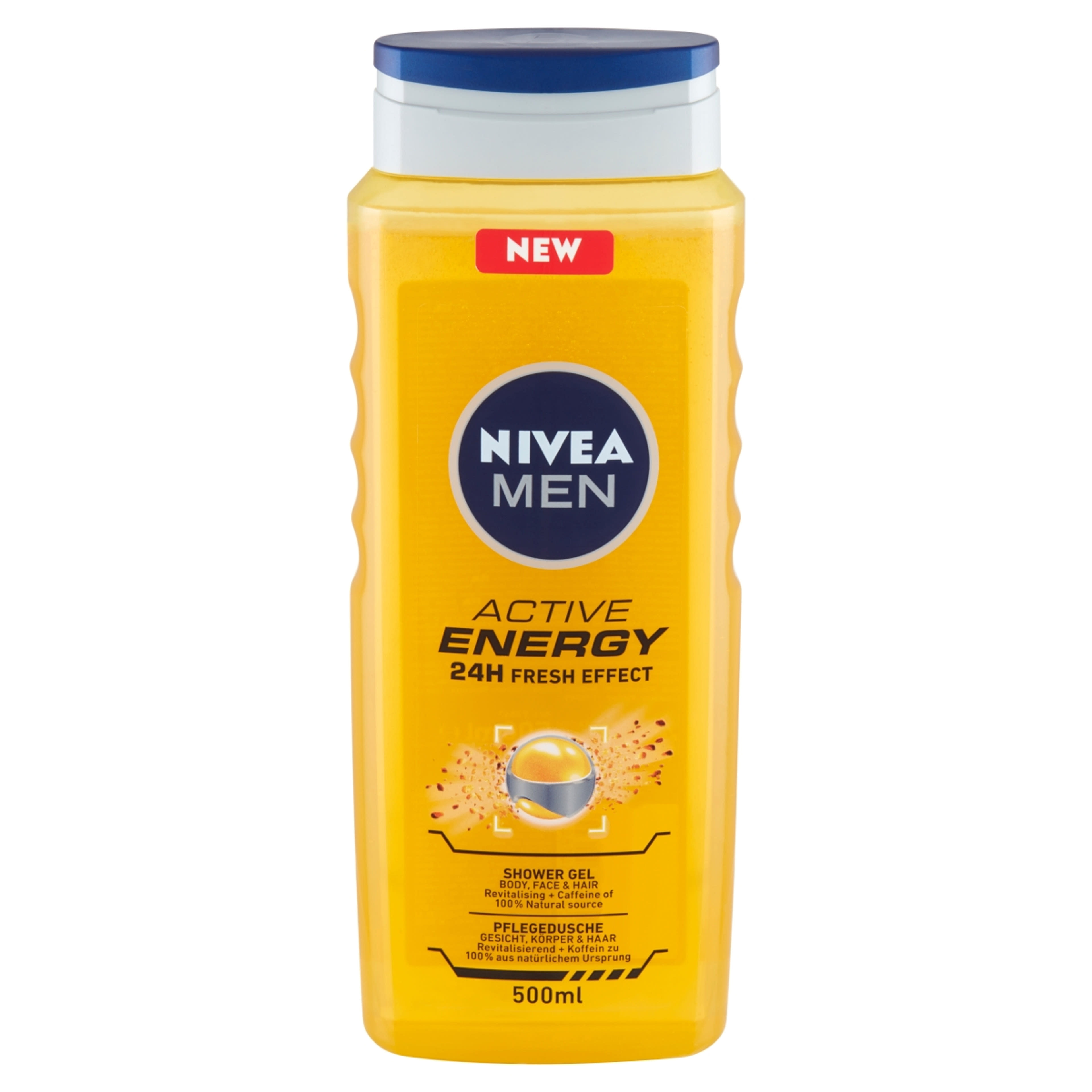 Nivea men tusfürdő active energy - 500 ml-2