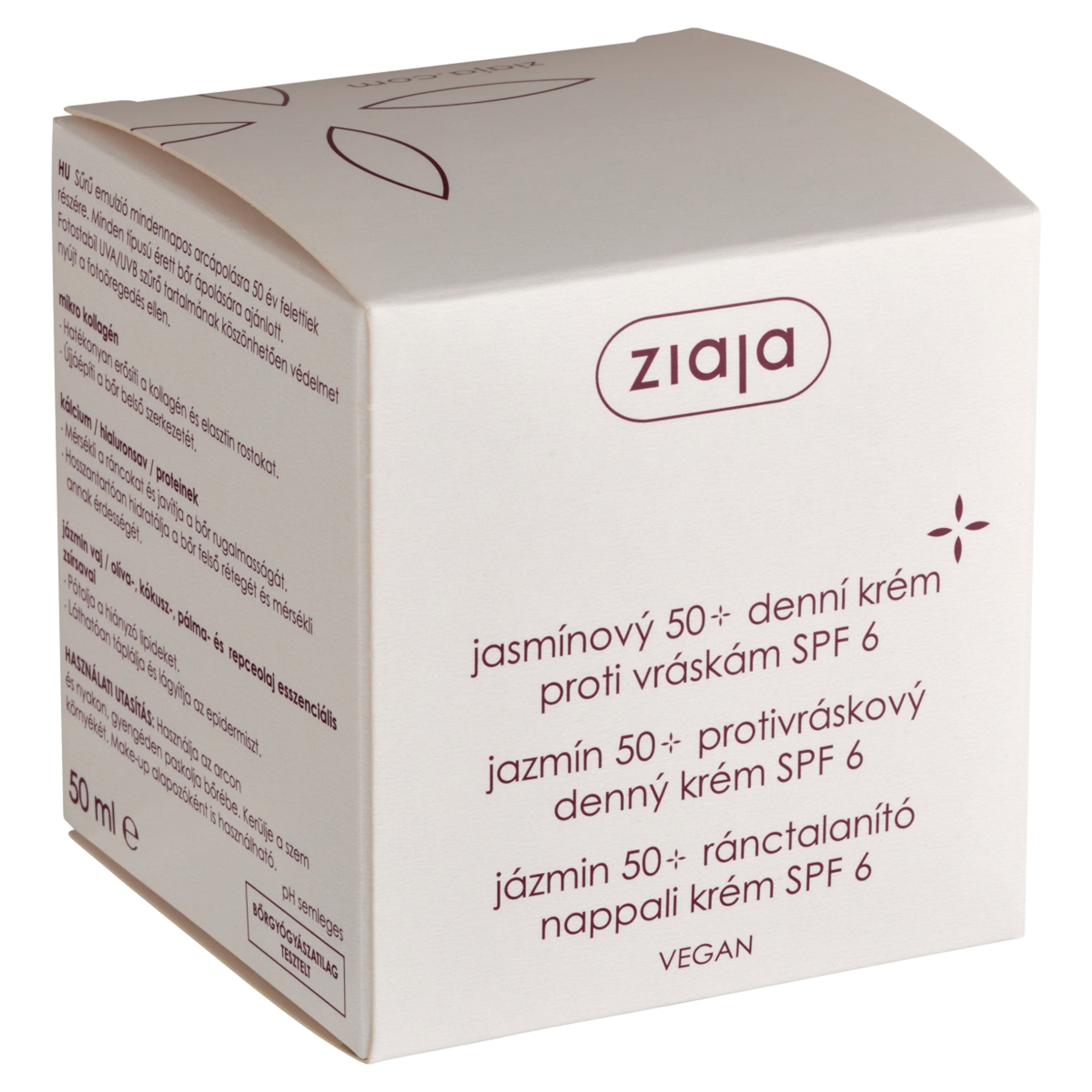 Ziaja Jázminos ránctalanító nappali arckrém - 50 ml-2