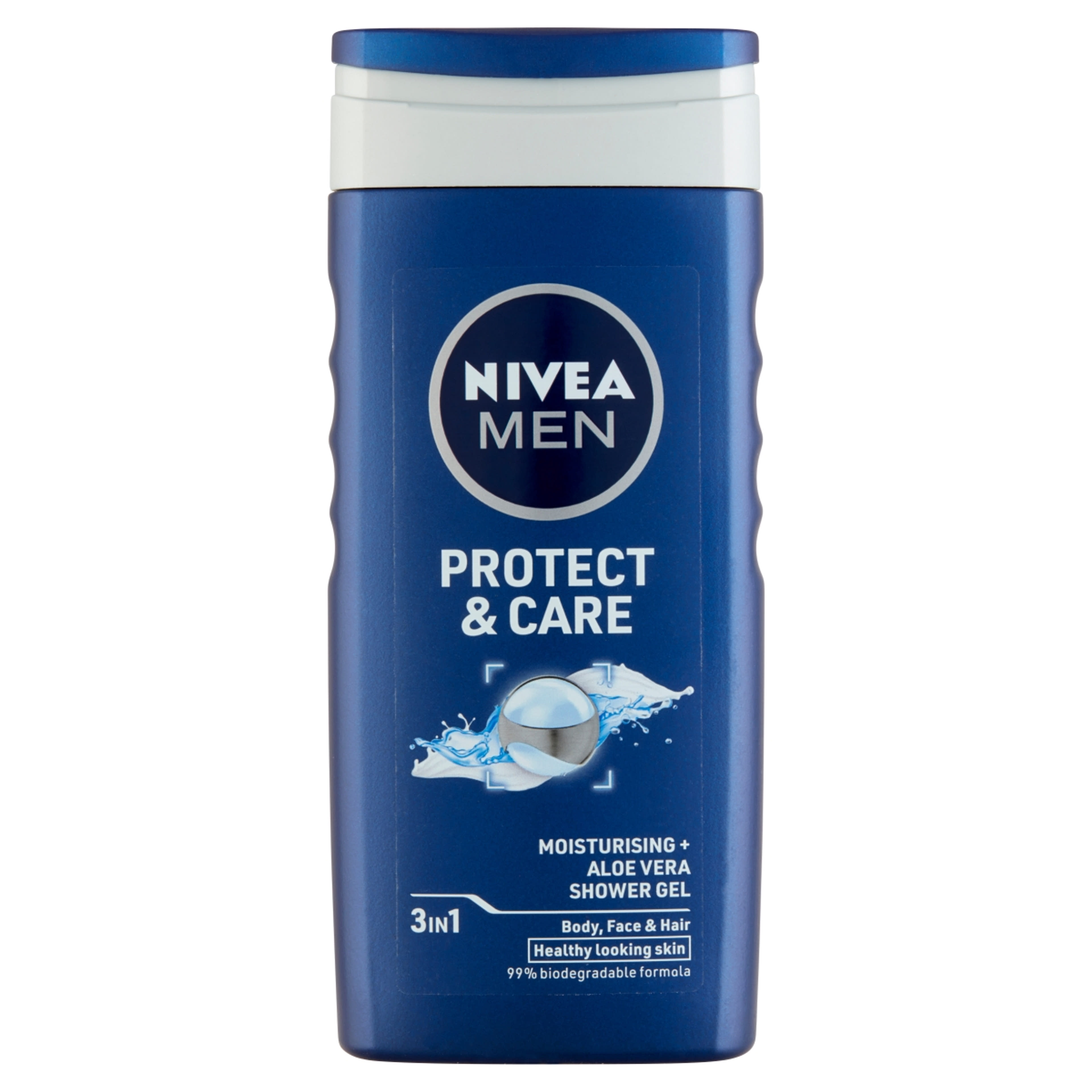 Nivea Men Protect and Care tusfürdő - 250 ml