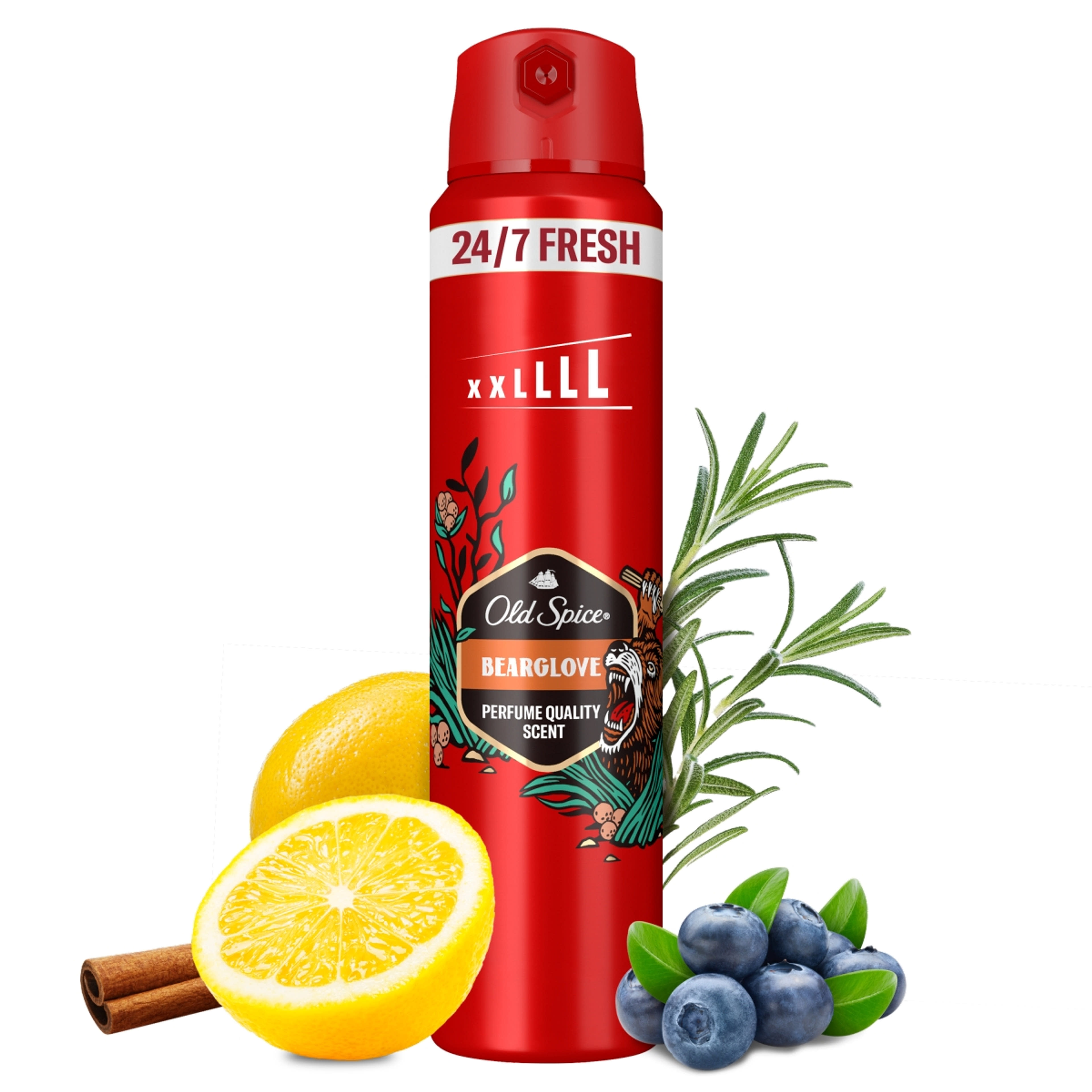 Old Spice Bearglove dezodor spray férfiaknak - 250 ml-10
