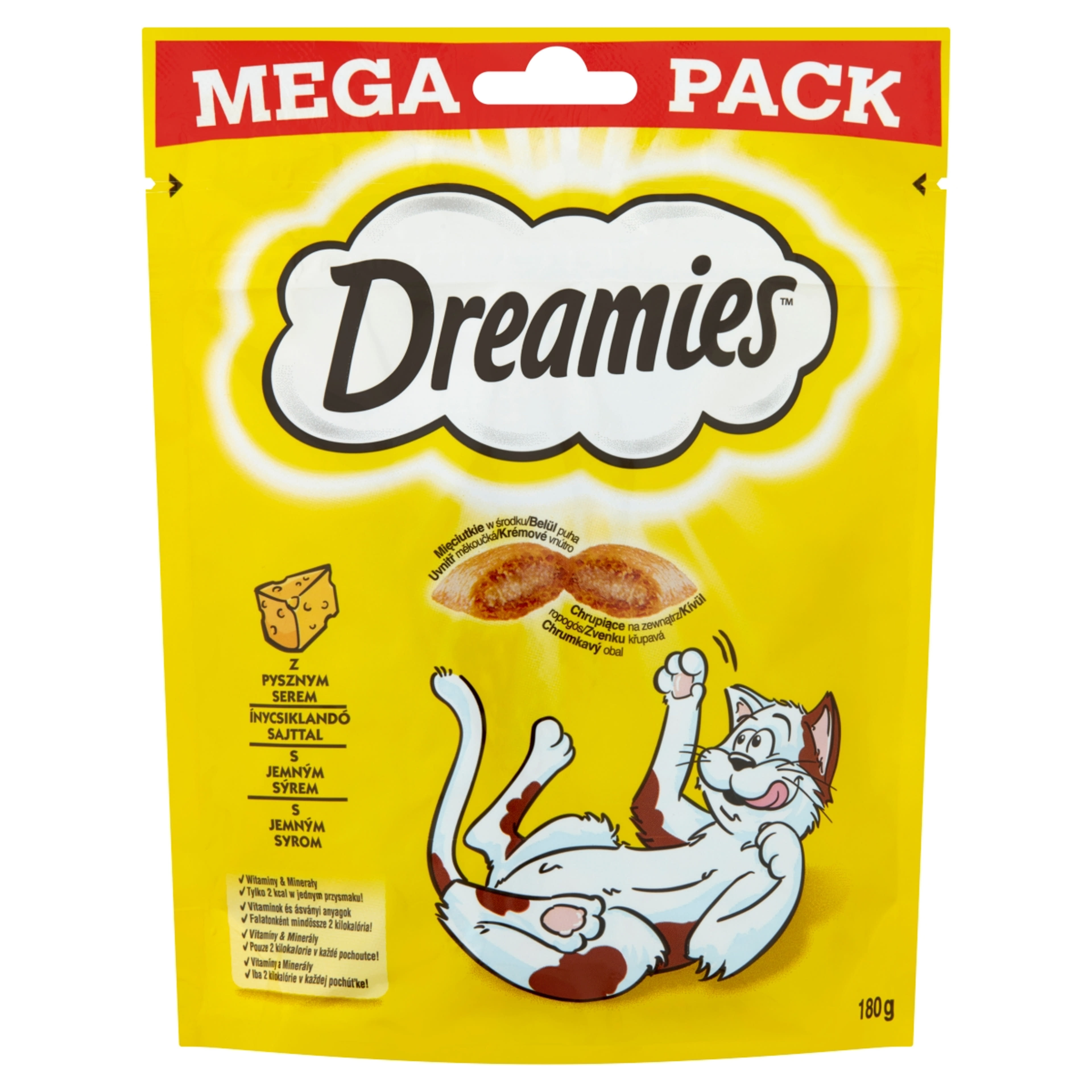 Dreamies jutalomfalat macskáknak sajtos mega - 180 g-1