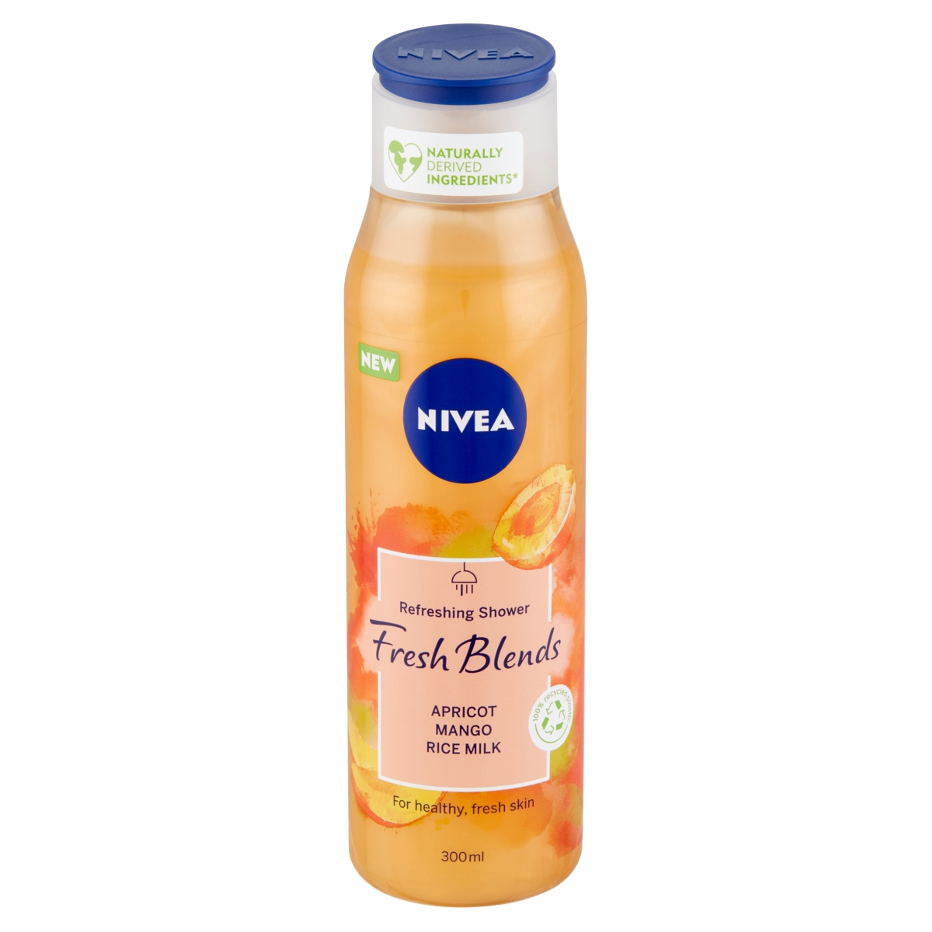 NIVEA Fresh Blends Apricot frissítő tusfürdő - 300 ml-2