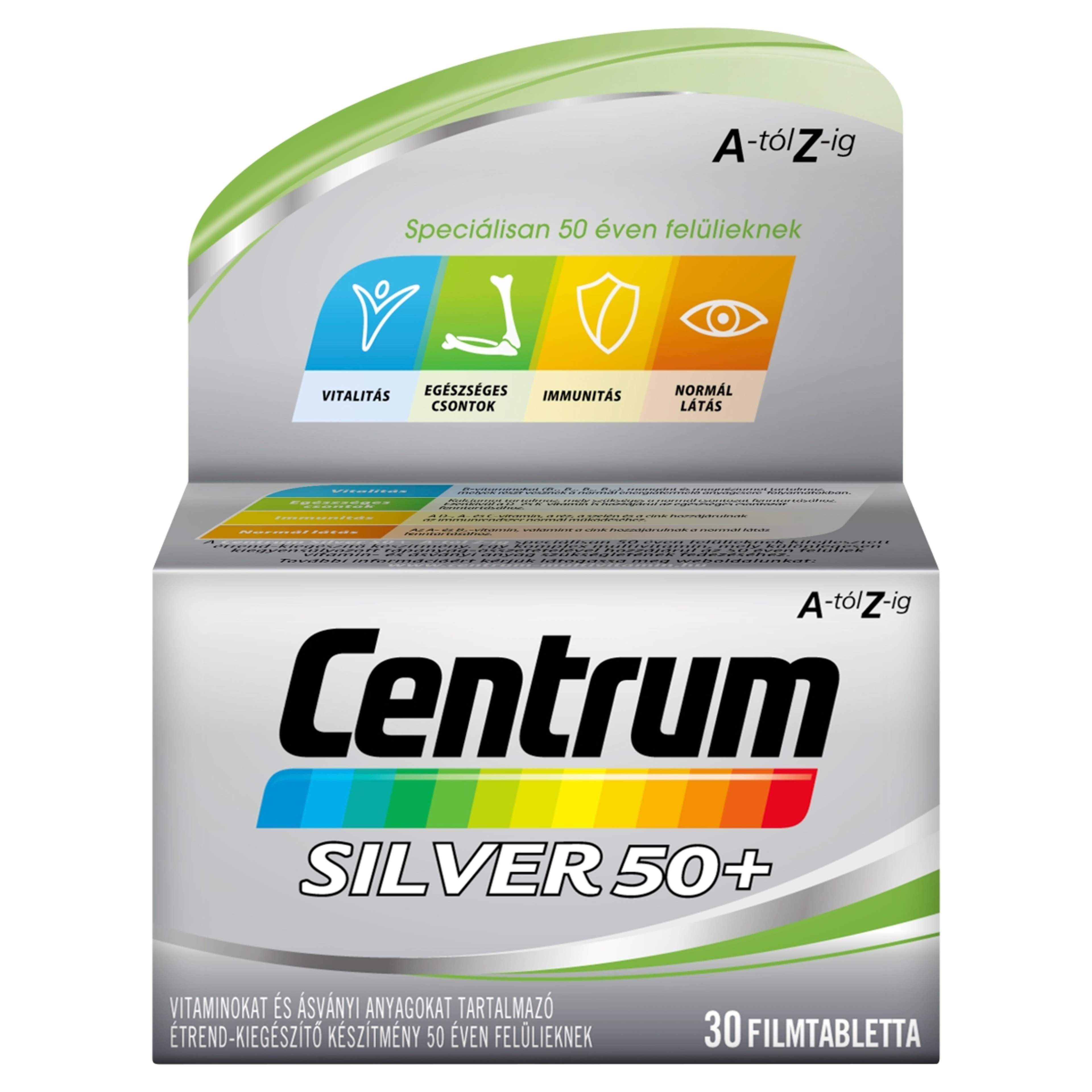 Centrum silver 50+ A-Z-ig multivitamin 30 db - 1 db