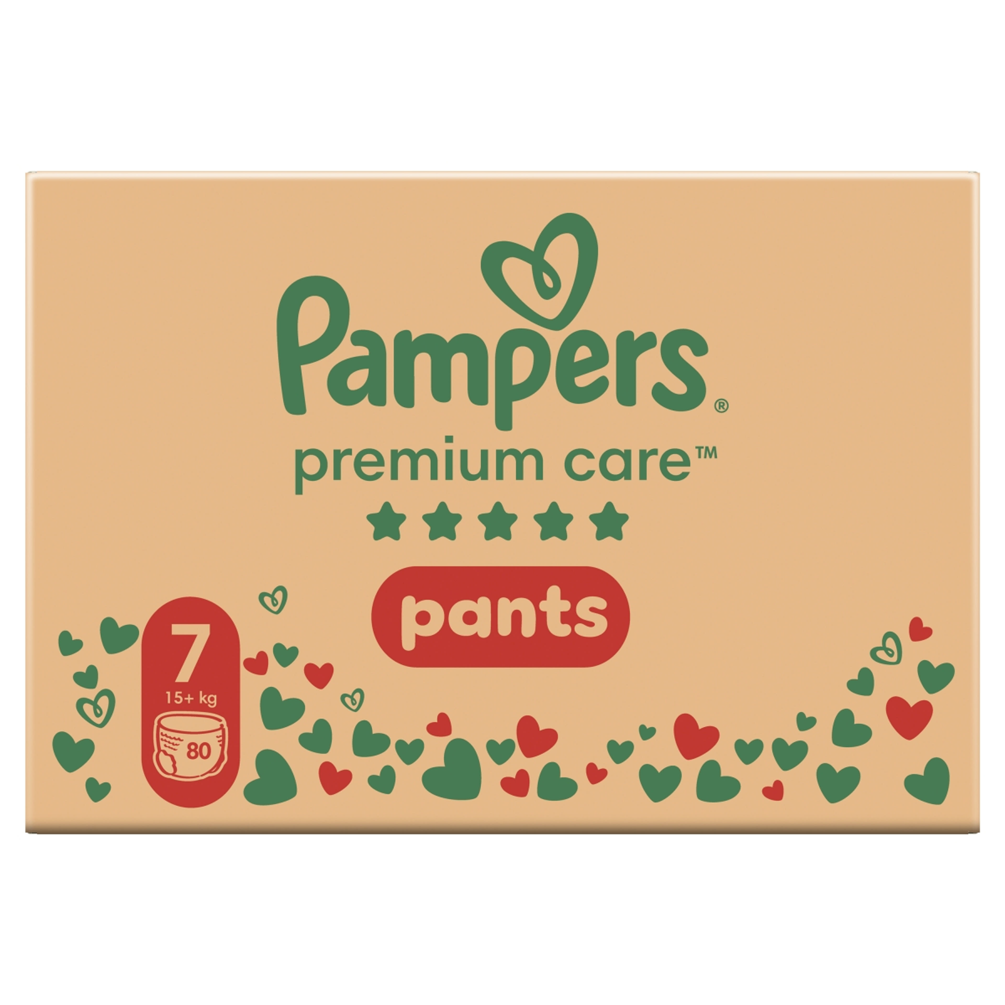 Pampers Premium Care bugyipelenka, méret: 7, 17kg+ - 80 db-1