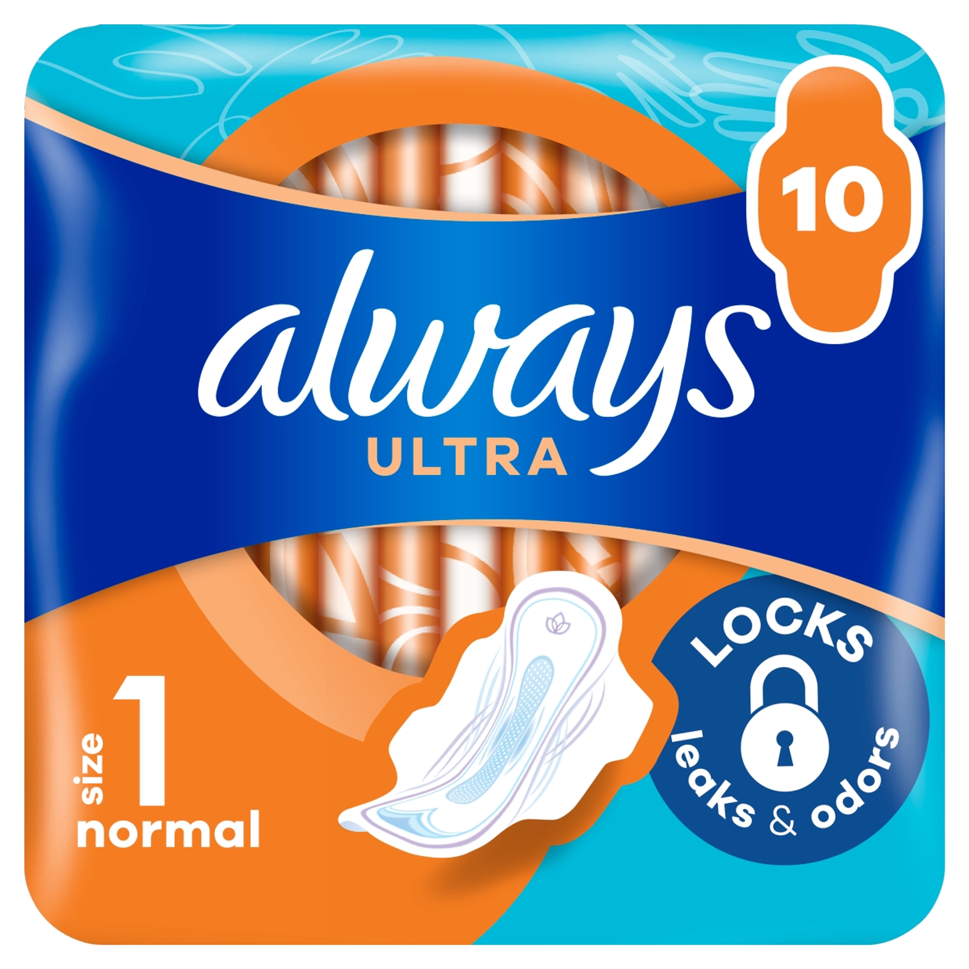 Always Ultra Micro Touch Normal Plus intim betét - 10 db-8