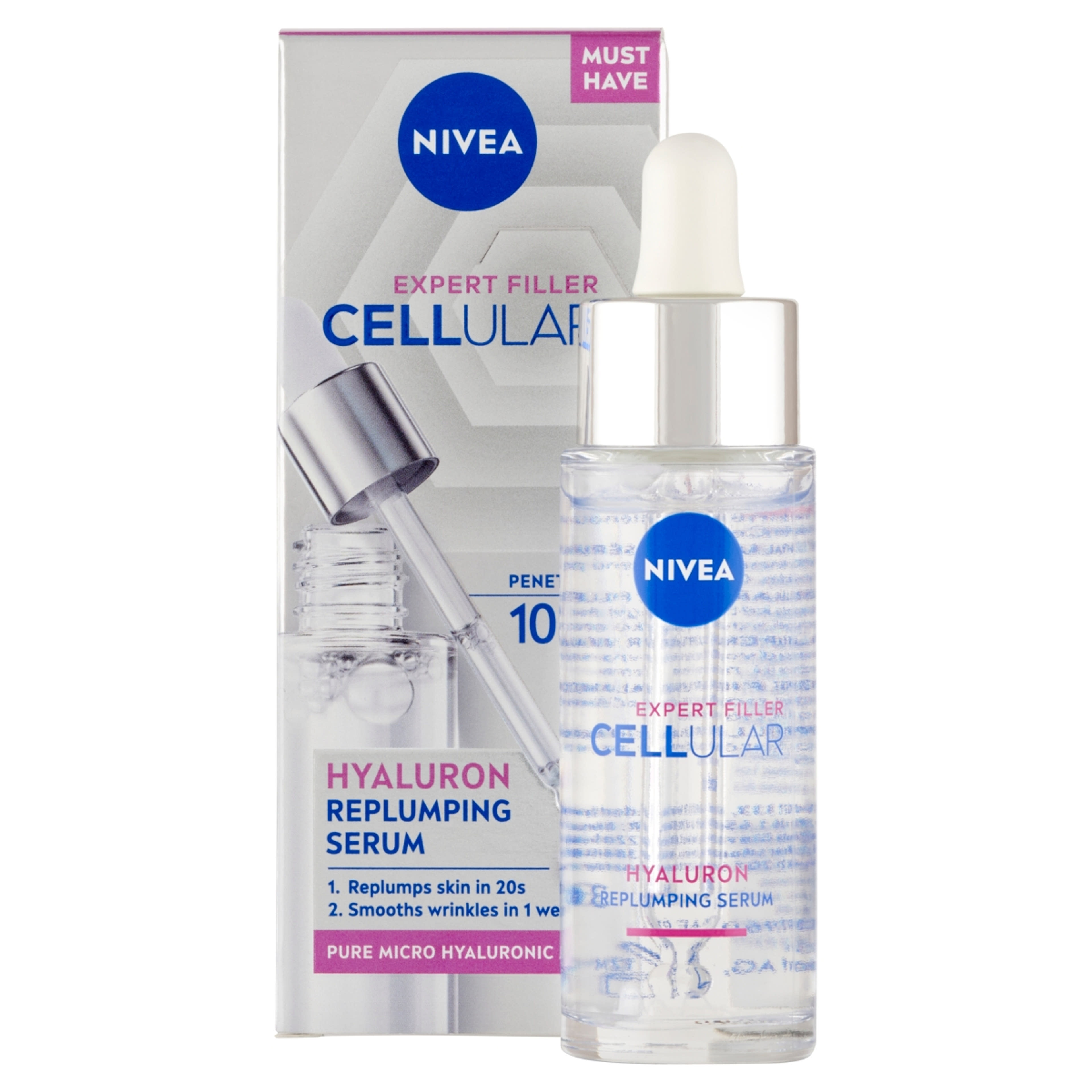 Nivea Cellular Expert Filler hialuron szérum - 30 ml-2