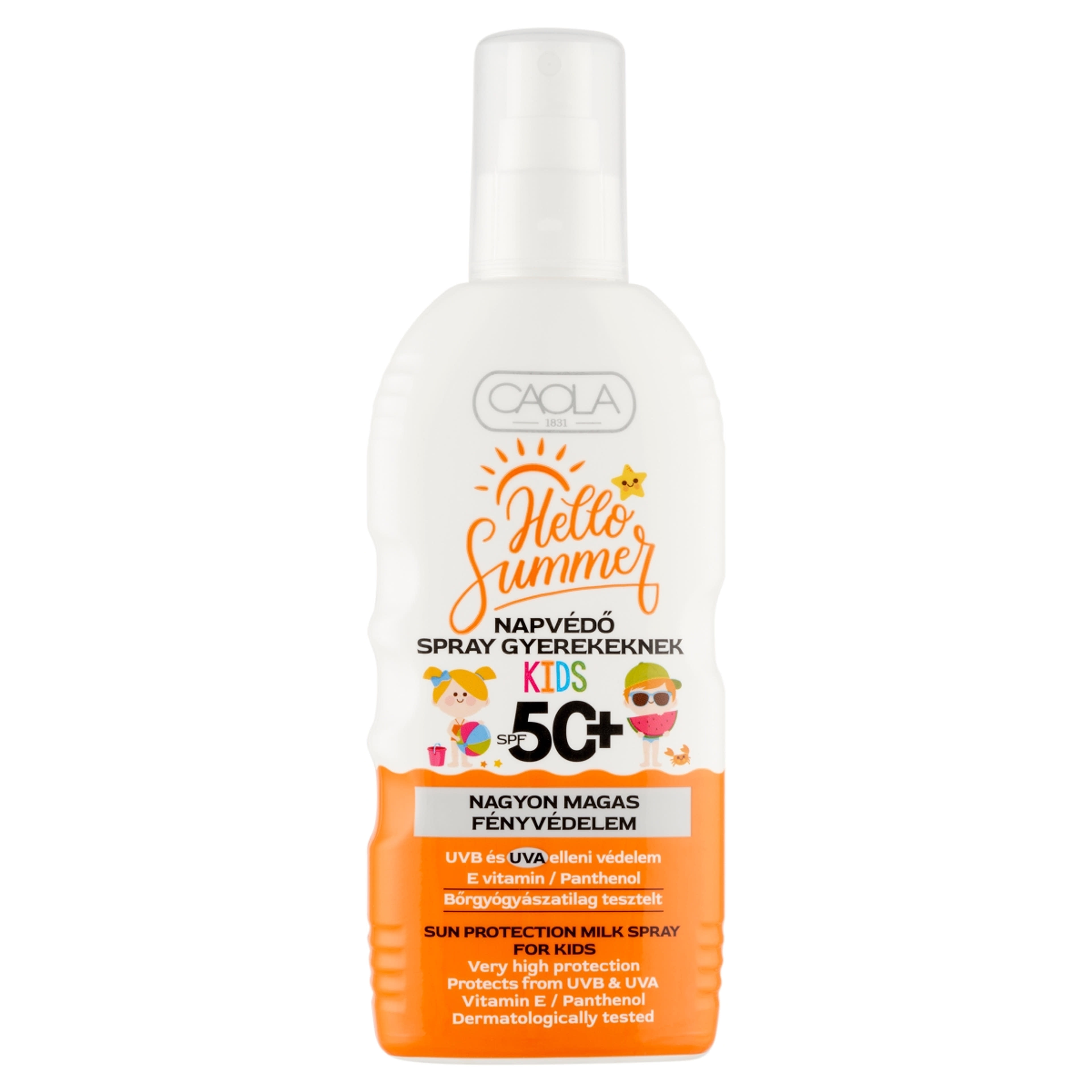 Caola Sun Kids napvédő spray SPF50+ - 200 ml
