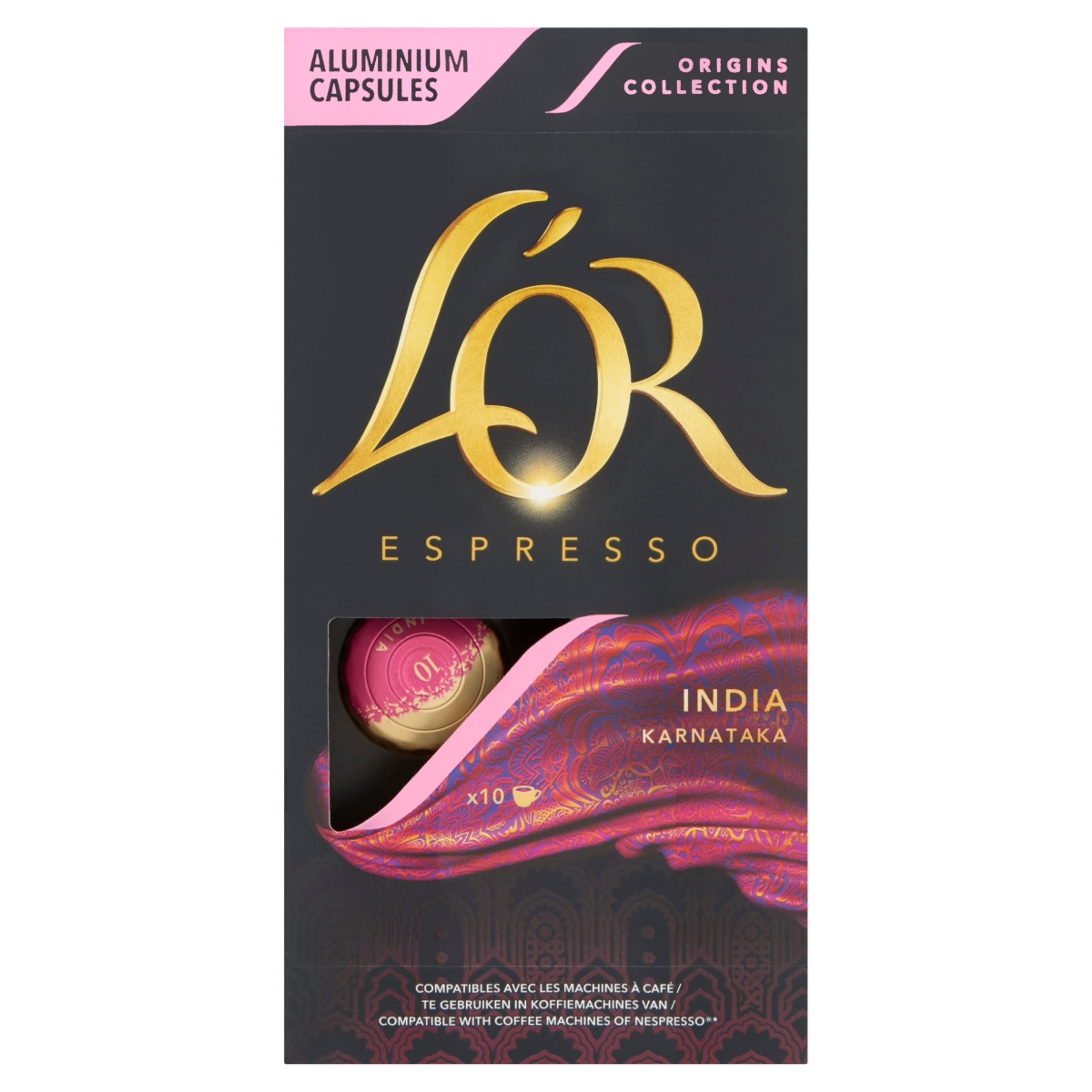L'OR Espresso India Karnataka kávékapszula - 10 db