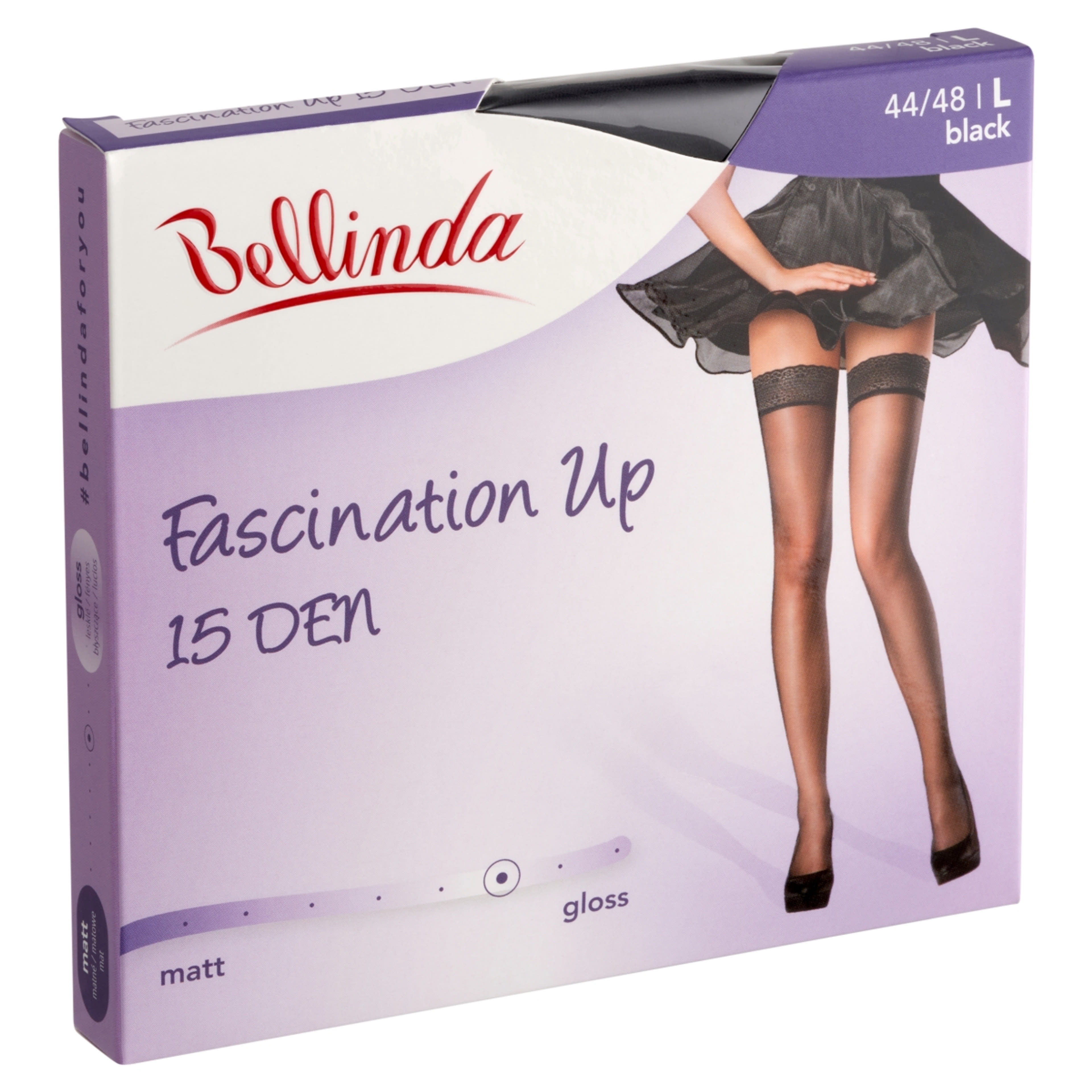 Bellinda Fascination 15 Den Fekete L Combfix - 1 db-2