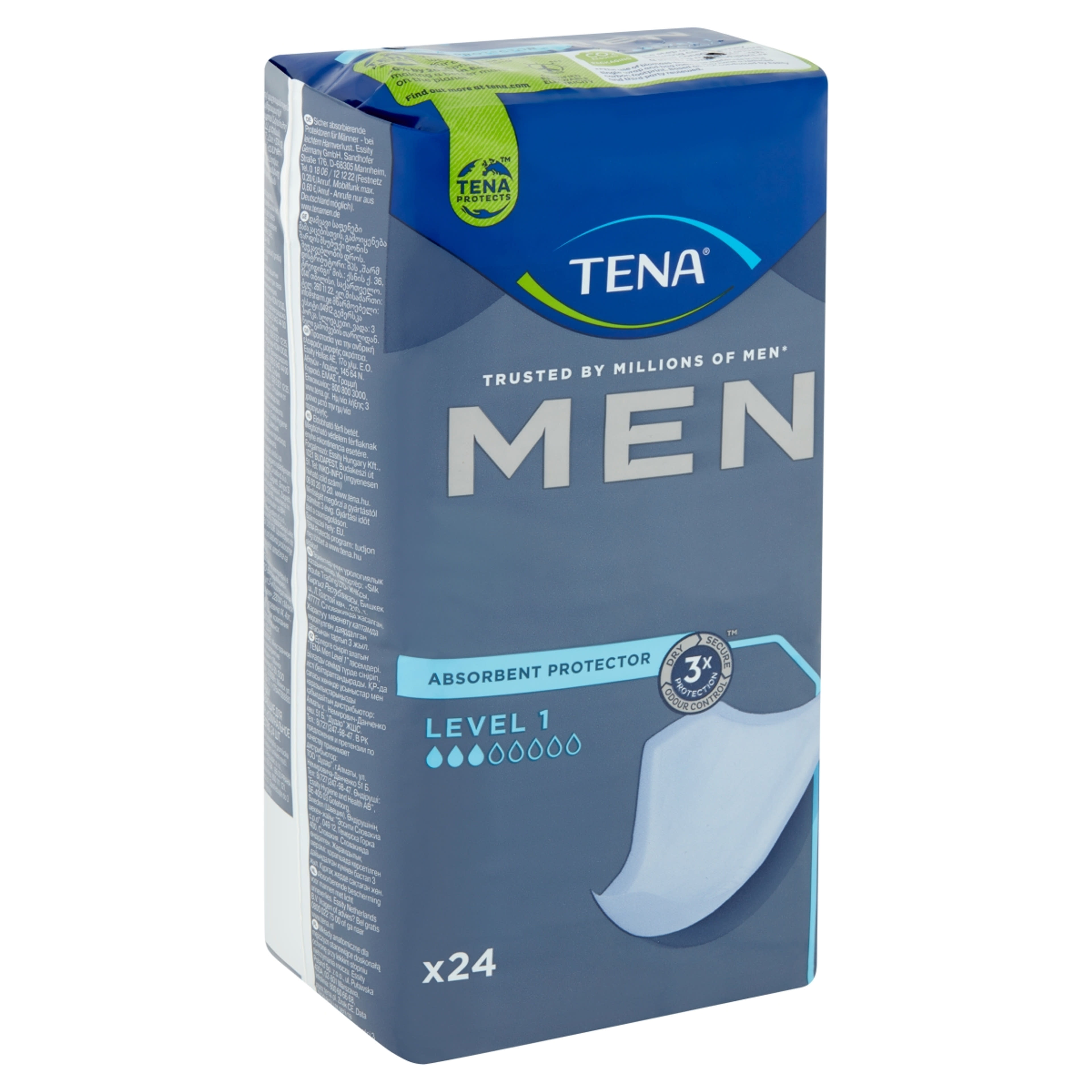 Tena Men inkontinencia férfibetét - 24 db-2