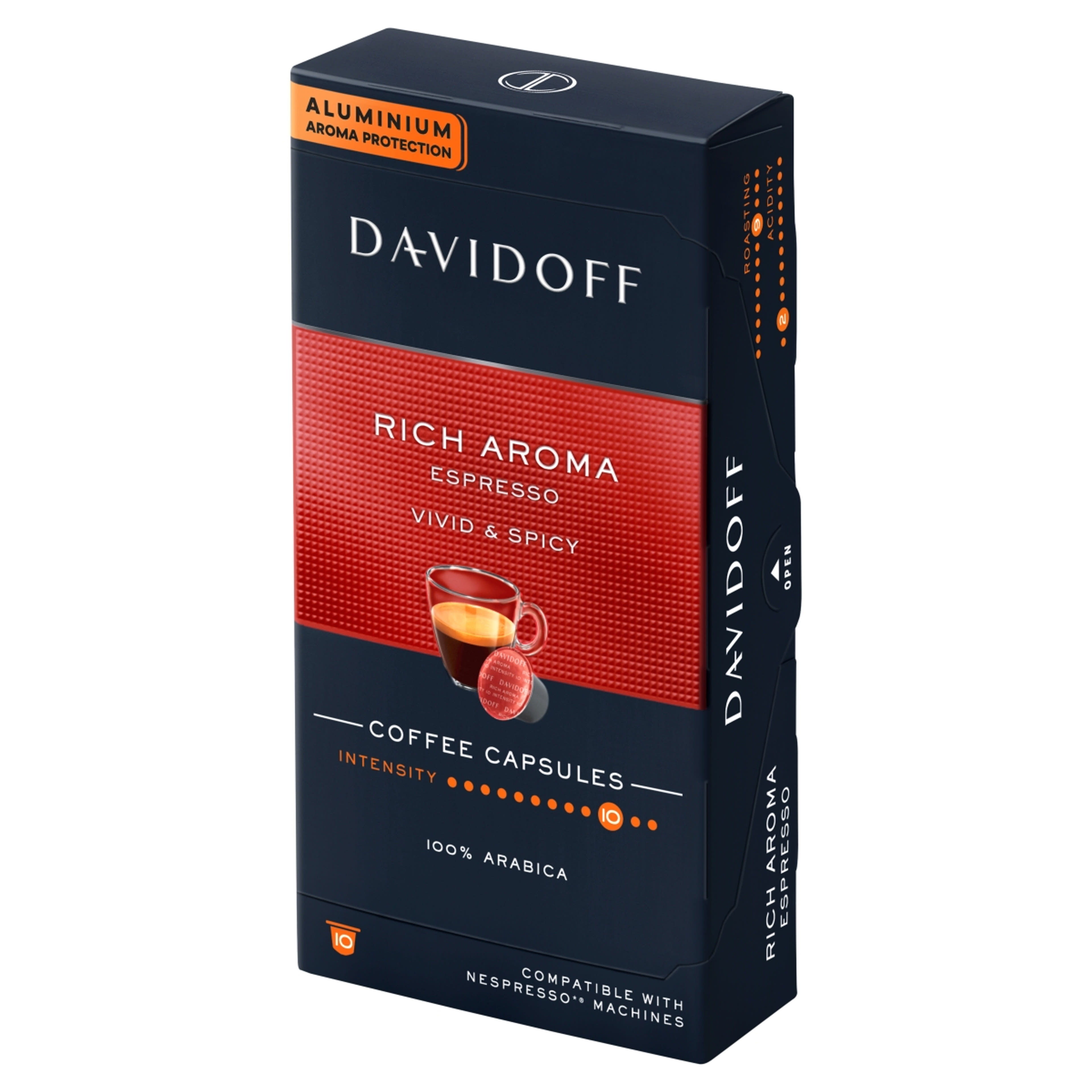 Davidoff Rich Aroma Espresso Nesspresso kávékapszula - 10 db-2