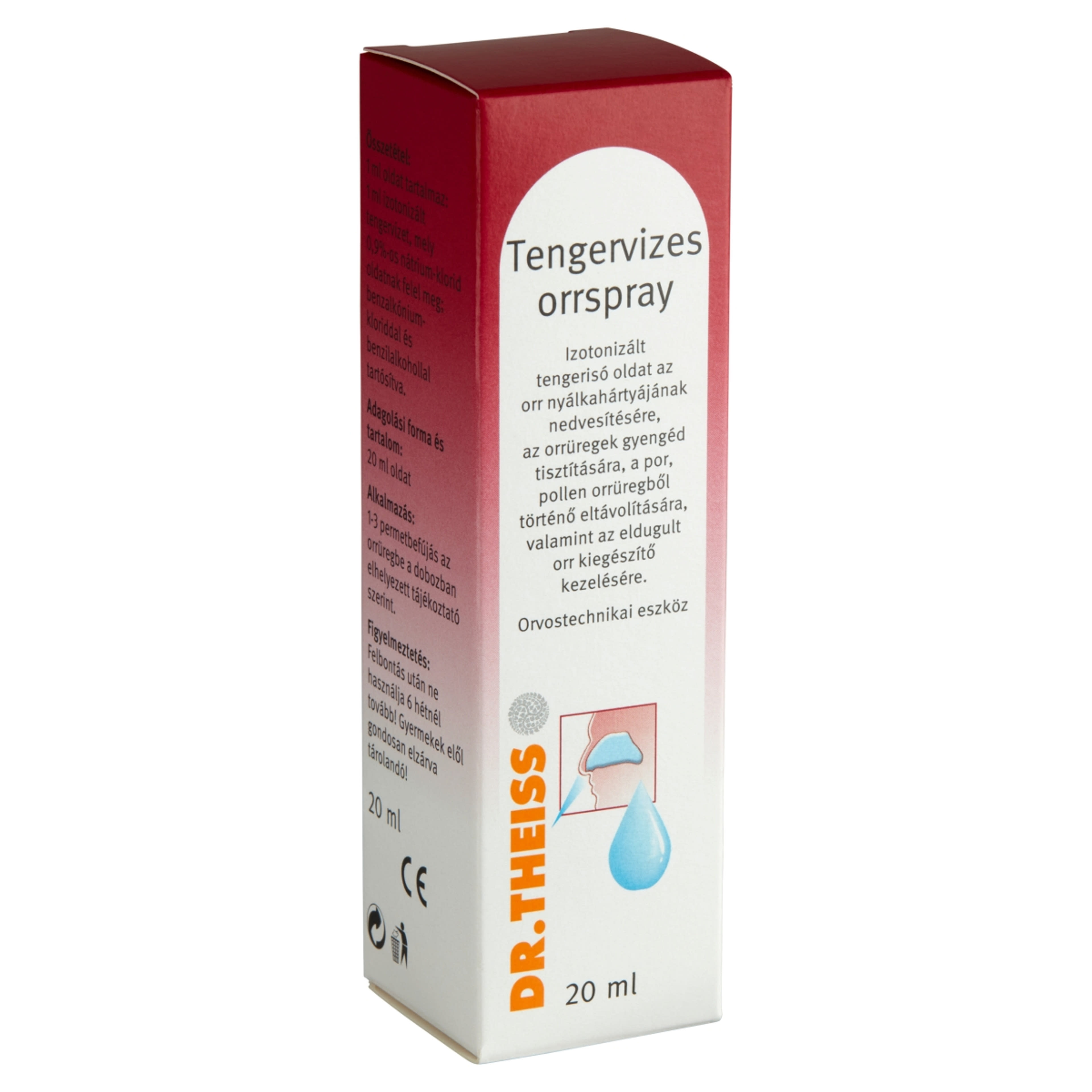 Dr.Theiss Tengervizes Orrspray - 20 ml-4