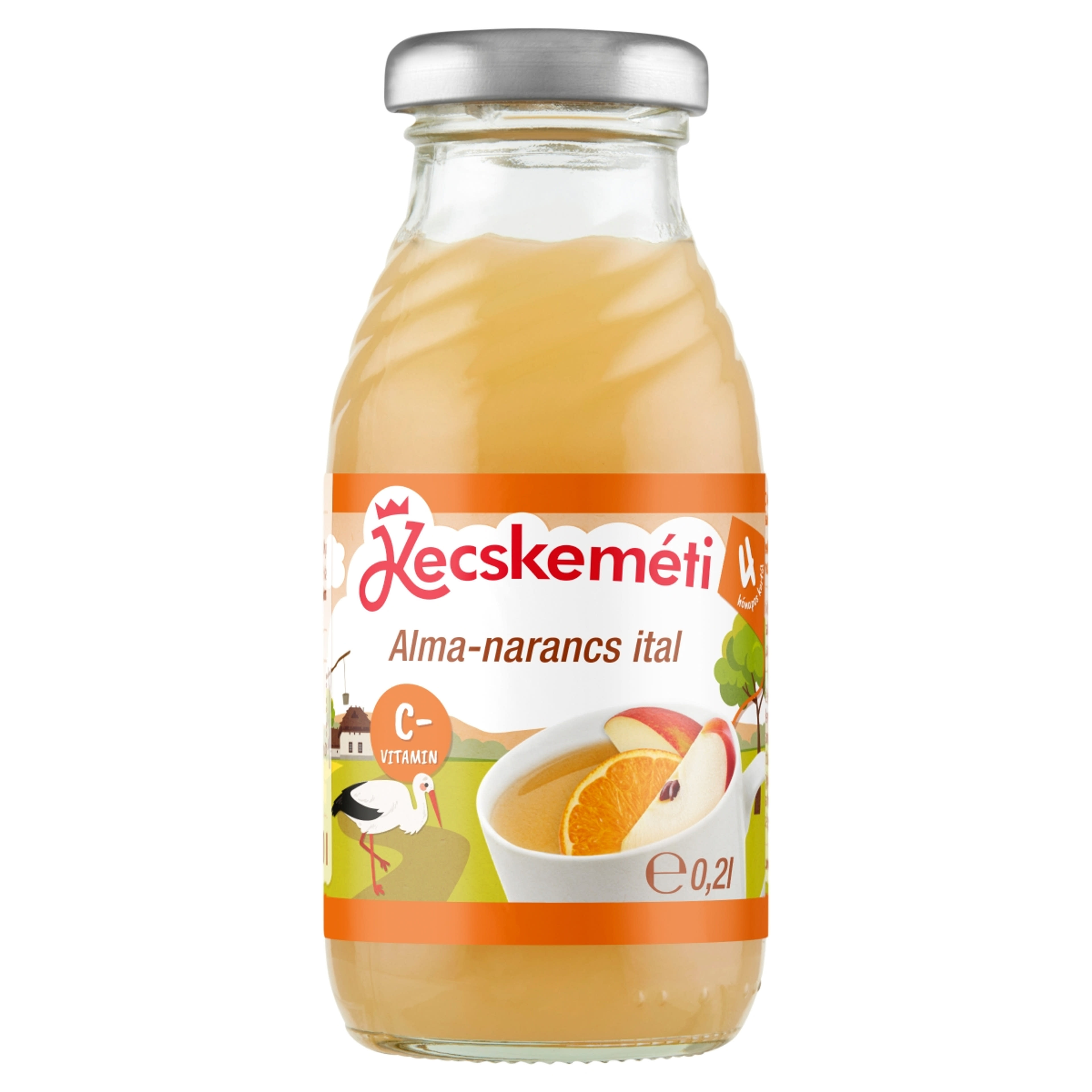 Kecskeméti alma, narancs ital 4 hóapos kortól - 200 ml
