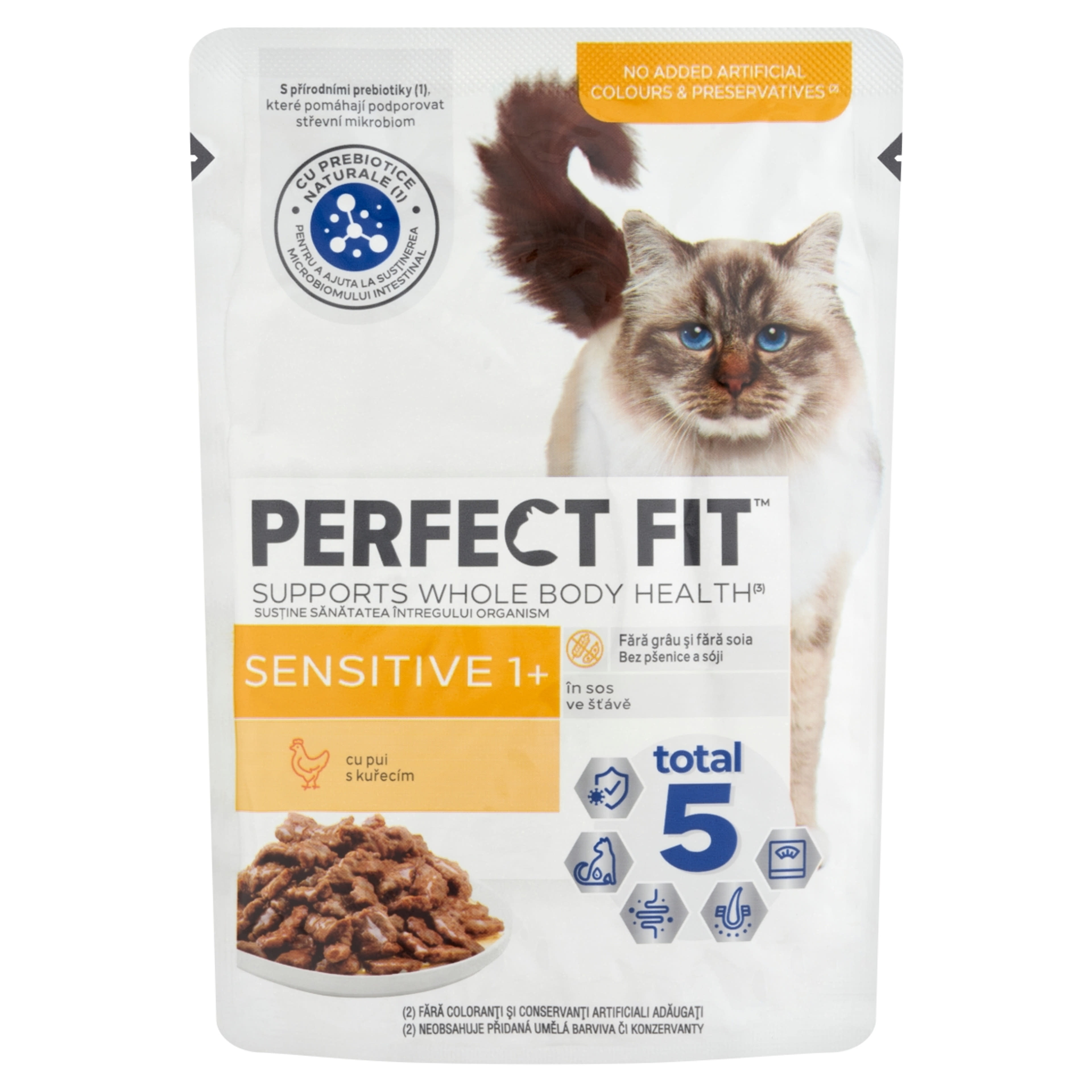 Perfect Fit Sensitive alutasak macskáknak csirkével - 85 g