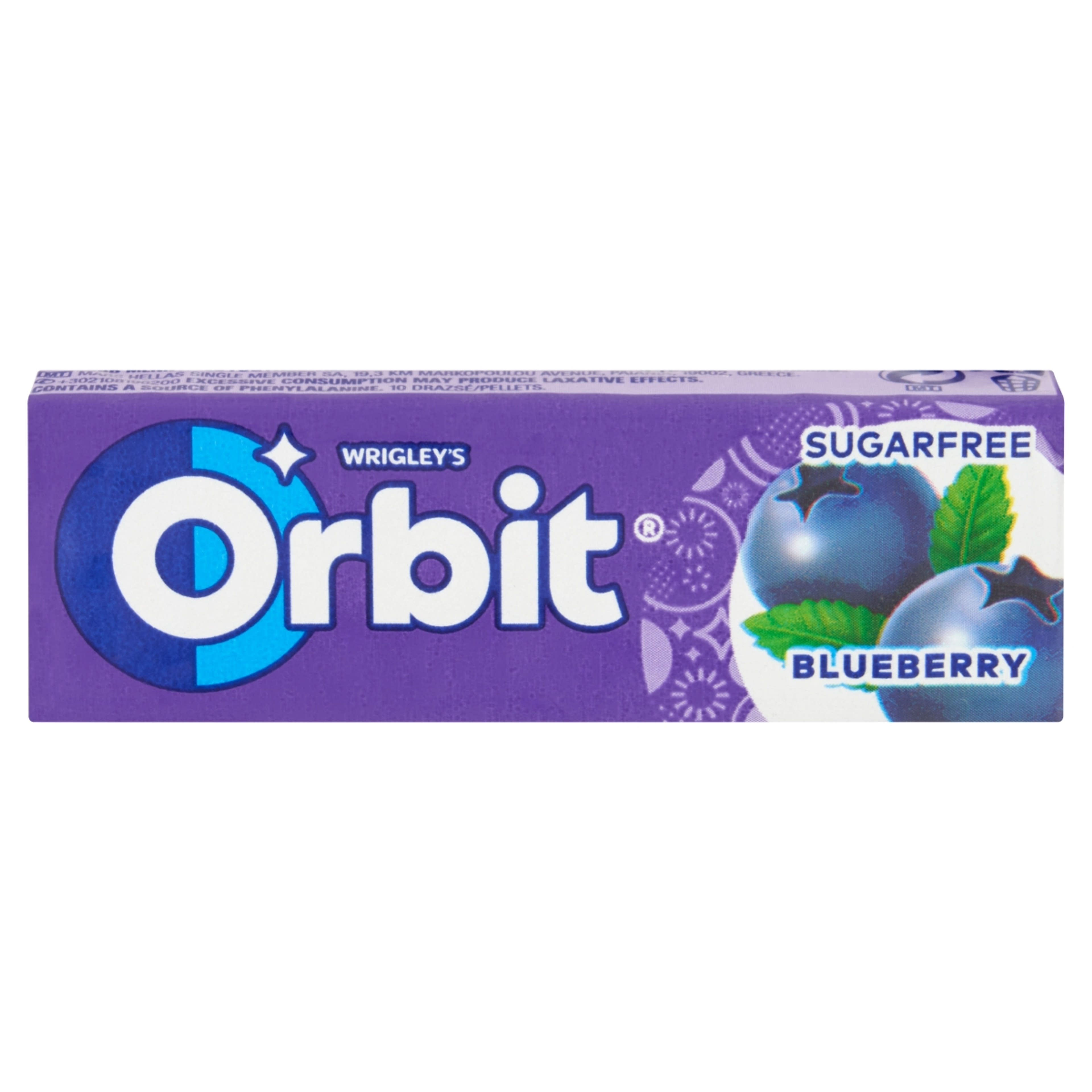 Orbit drazsé blueberry - 14 g-2