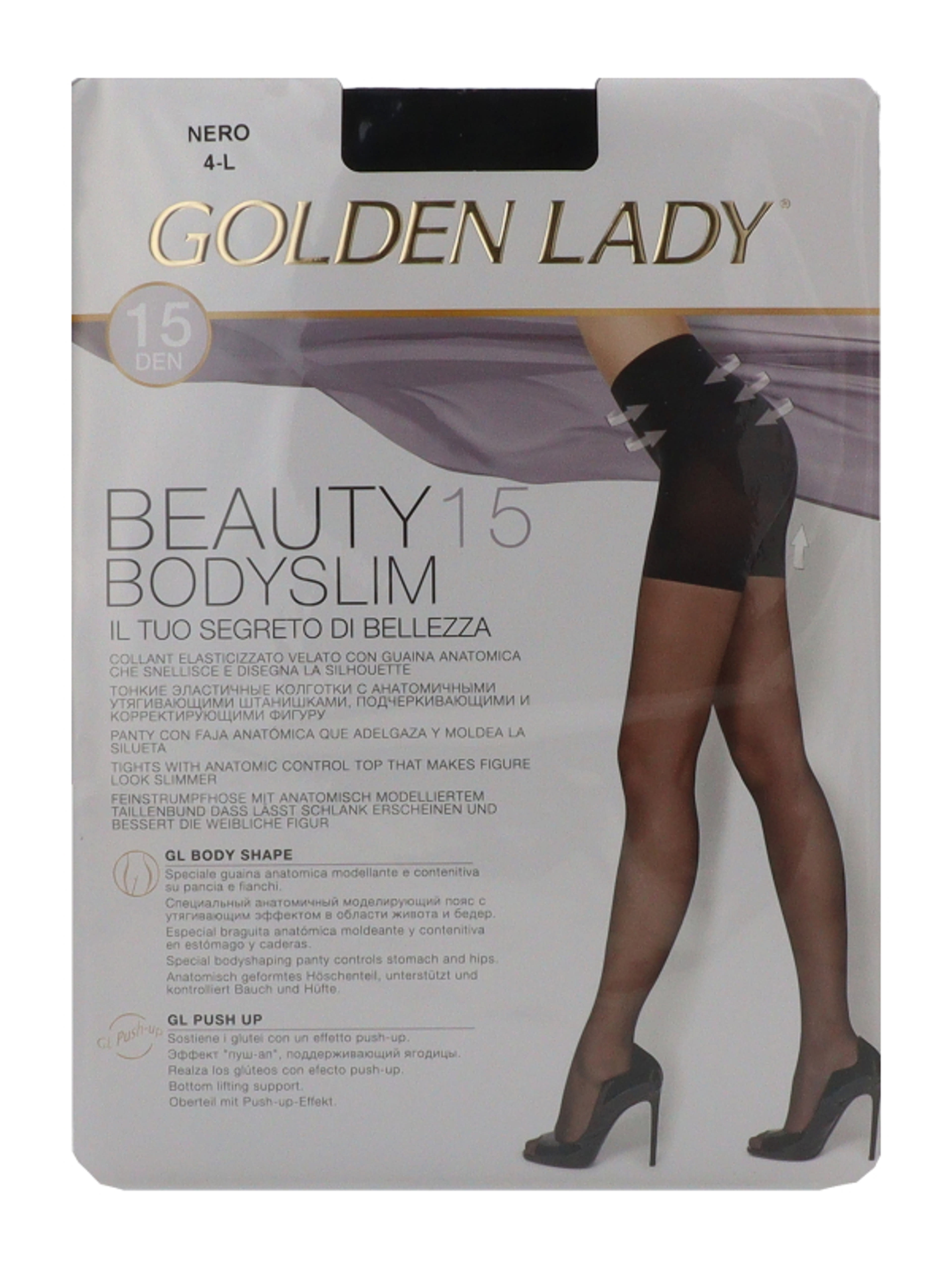 Golden Lady Beauty Bodyslim harisnyanadrág 15  Den fekete - 1 db
