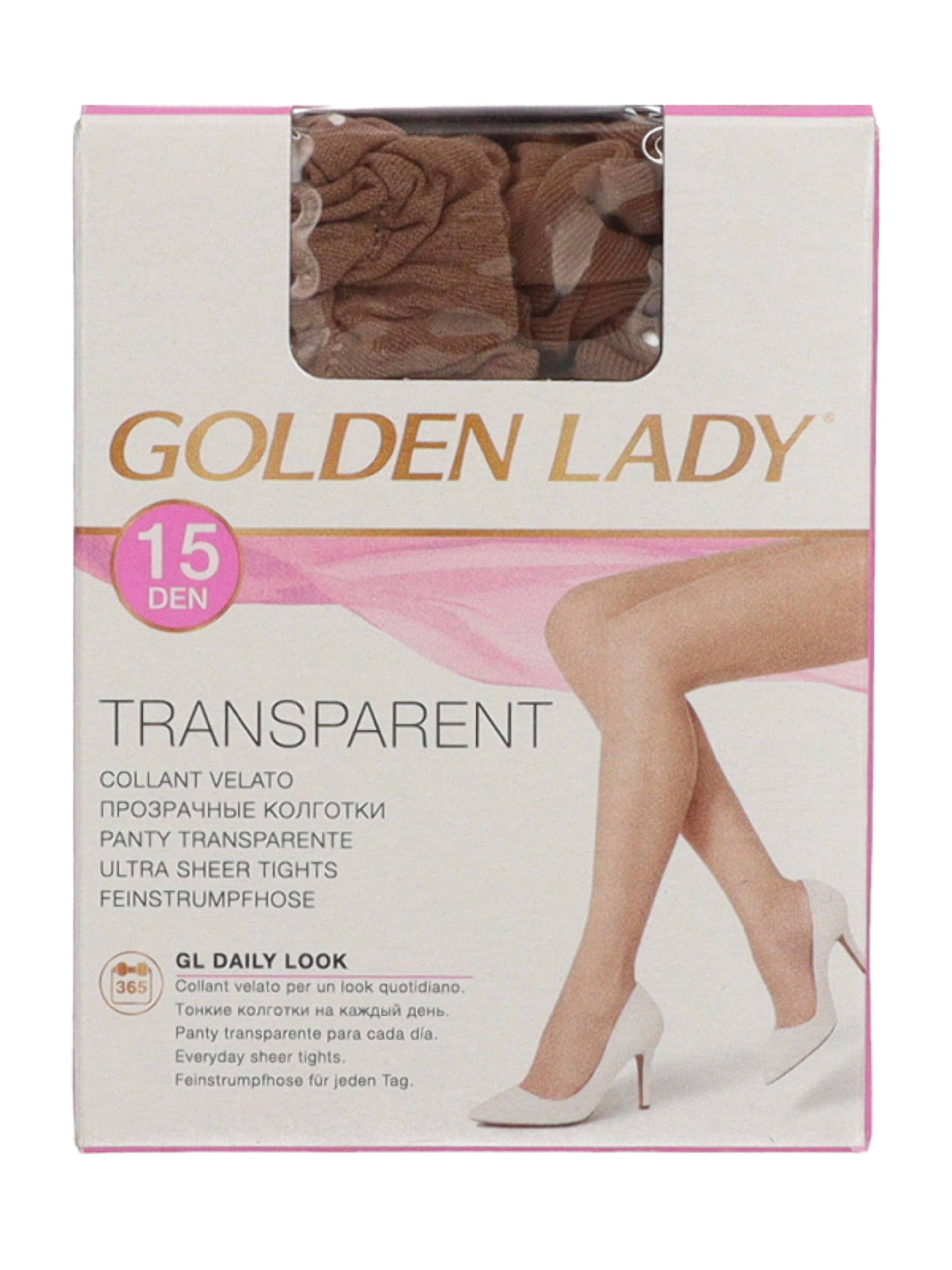 Golden Lady Transparent  harisnyanadrág 15 Den Diano S - 1 db-2
